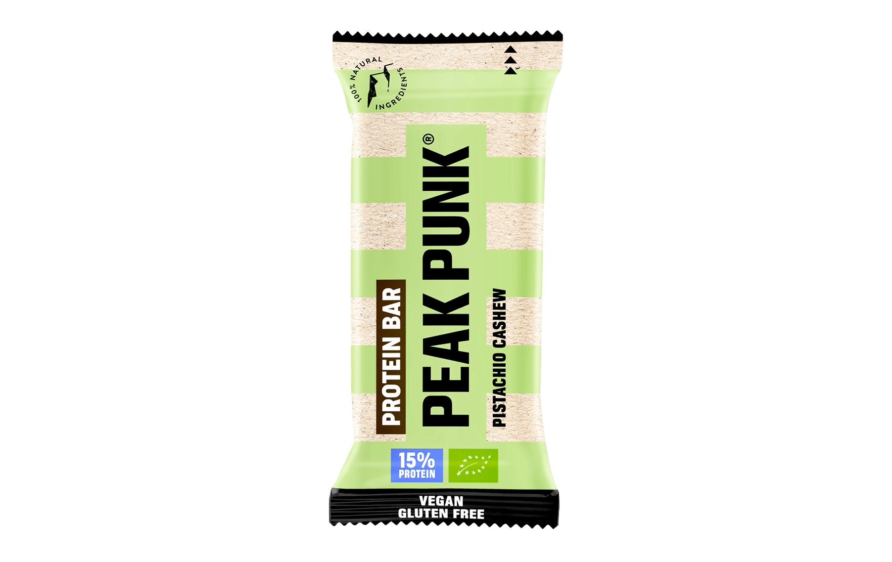 Bio Protein Bar Pistachio Cashew, 12x55g