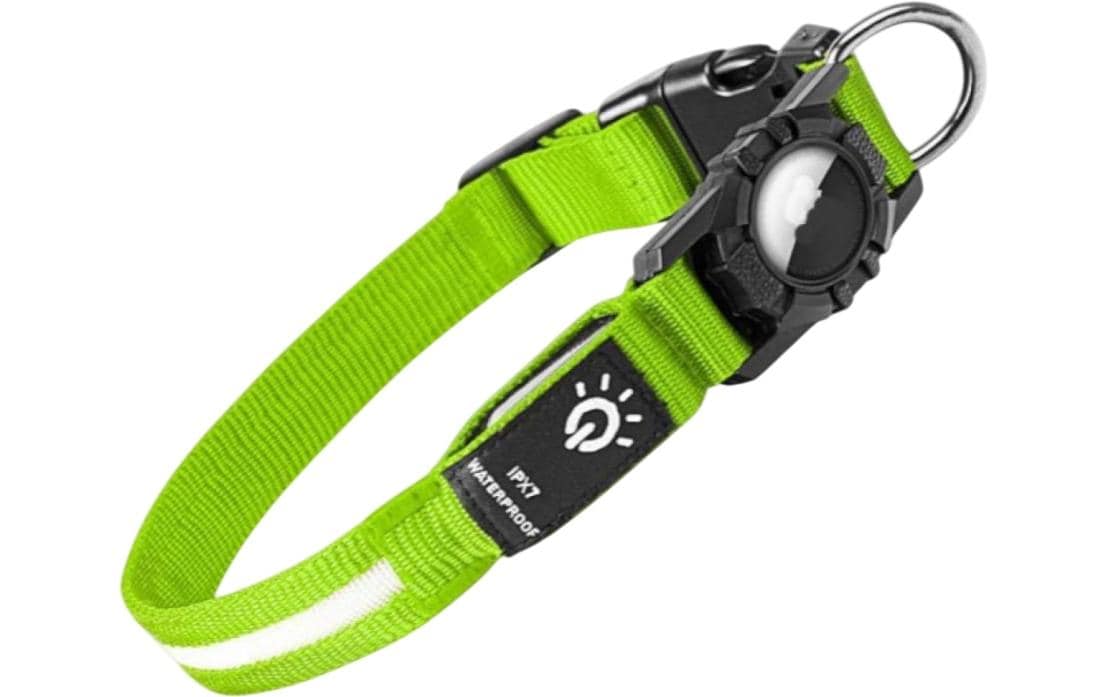 Essmée Hundehalsband reflektierend S mit Airtag Halter