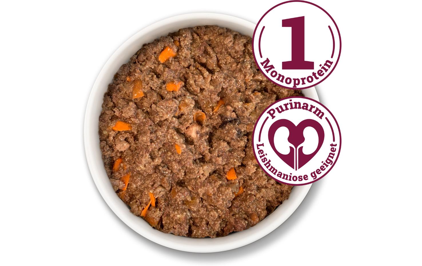 Herrmanns Bio-Rind Karotten - purinarm 150g – Bild 3