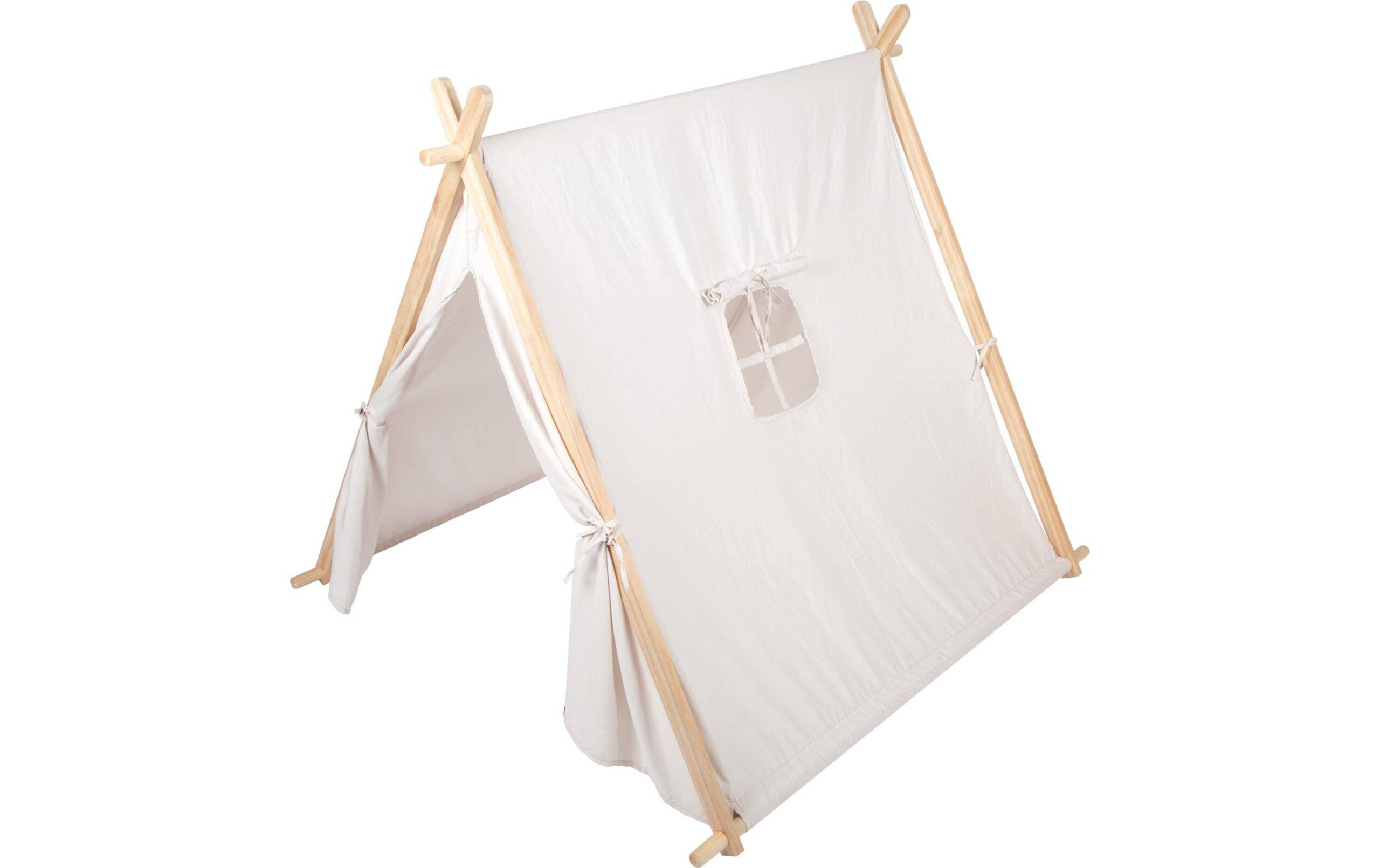 Spielzelt Naturweiss