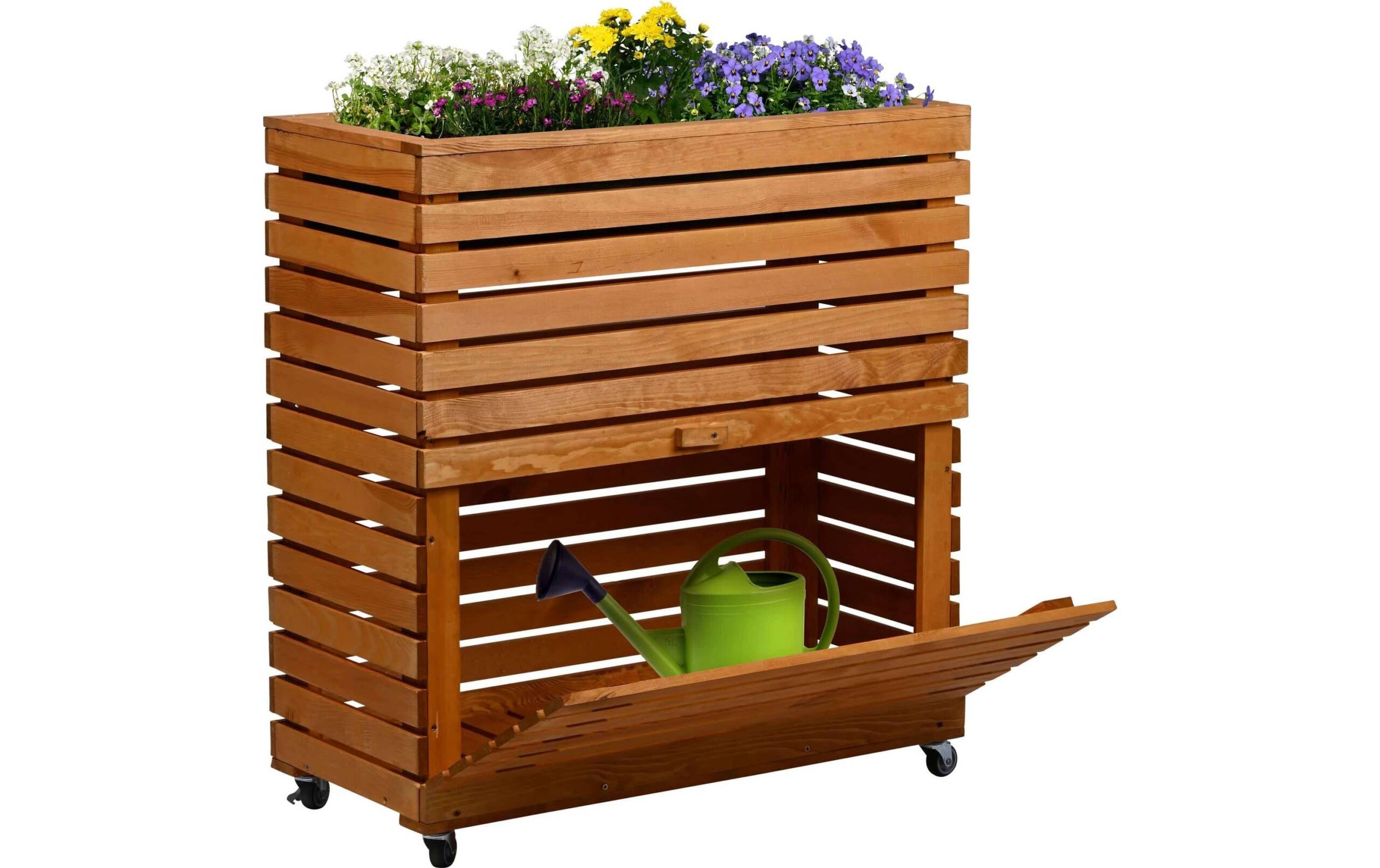 Hochbeet Rolla Gr. L, Braun aus Holz