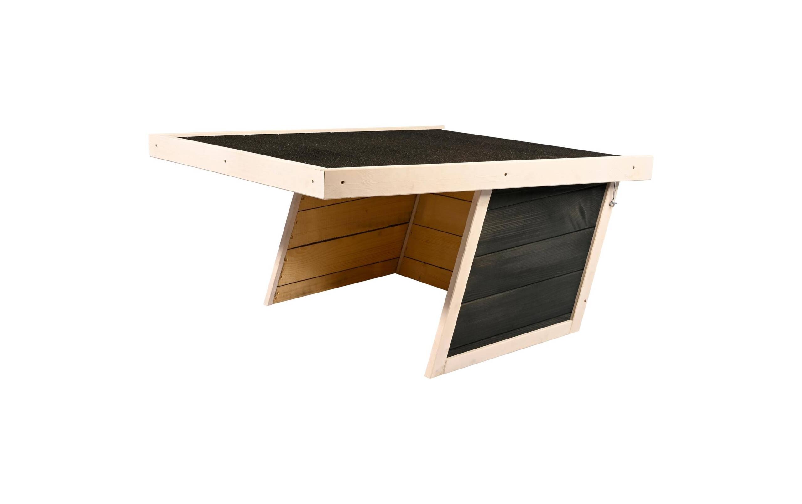 Mährobotergarage Suburb I Flachdach aus Holz, Anthrazit