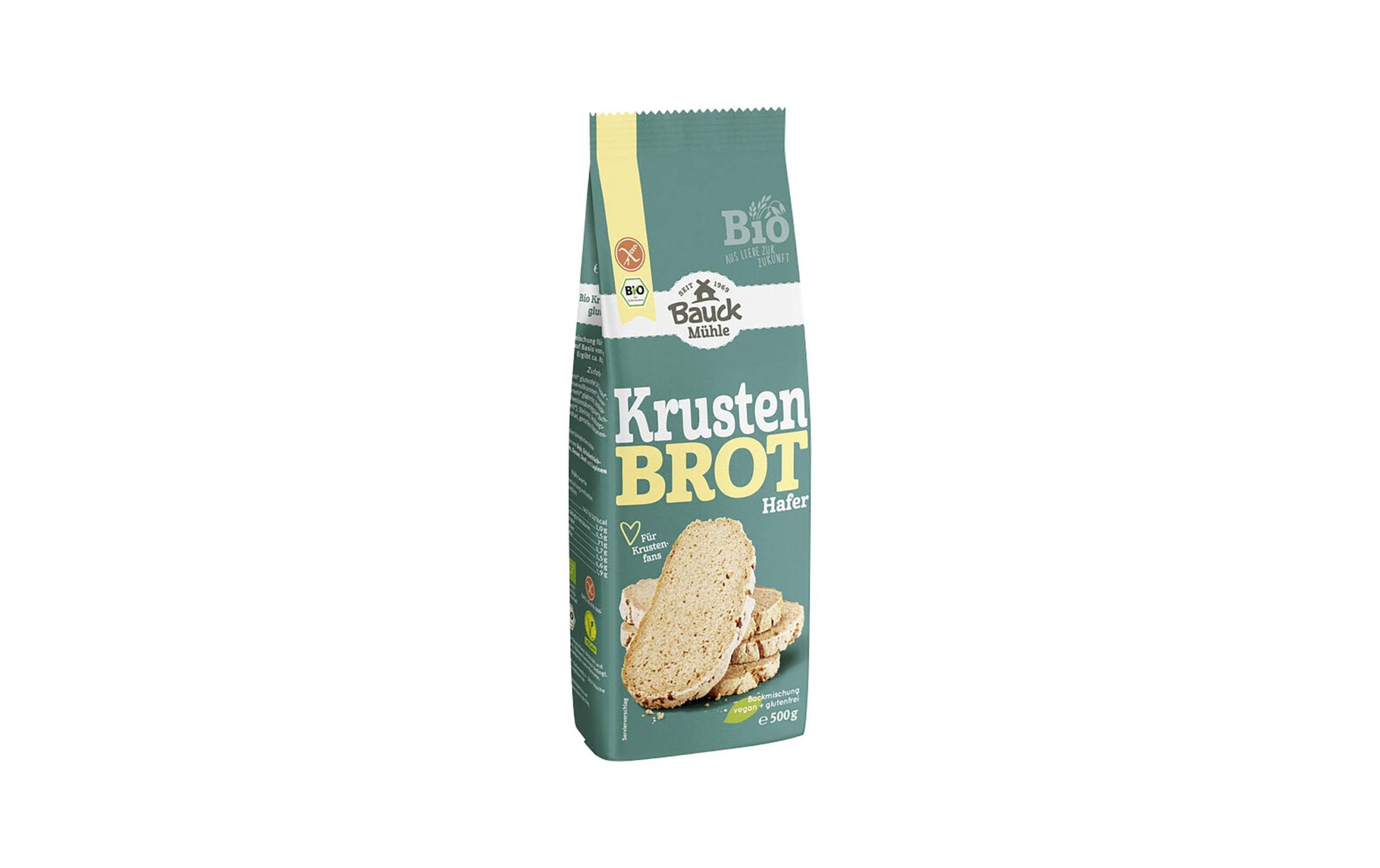 Krustenbrot, Hafer, glutenfrei 500 g