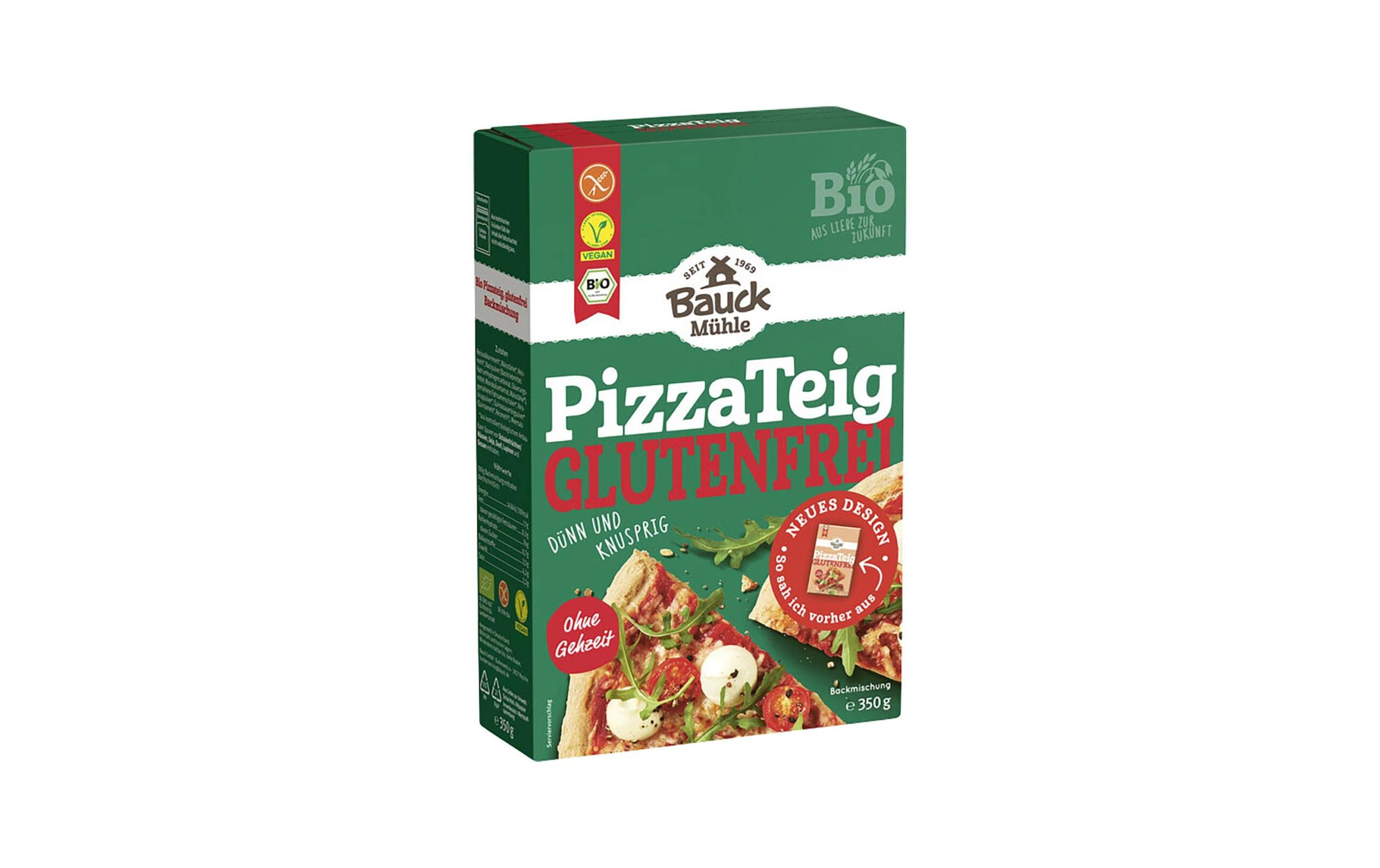 Backmischung Pizzateig glutenfrei 350 g