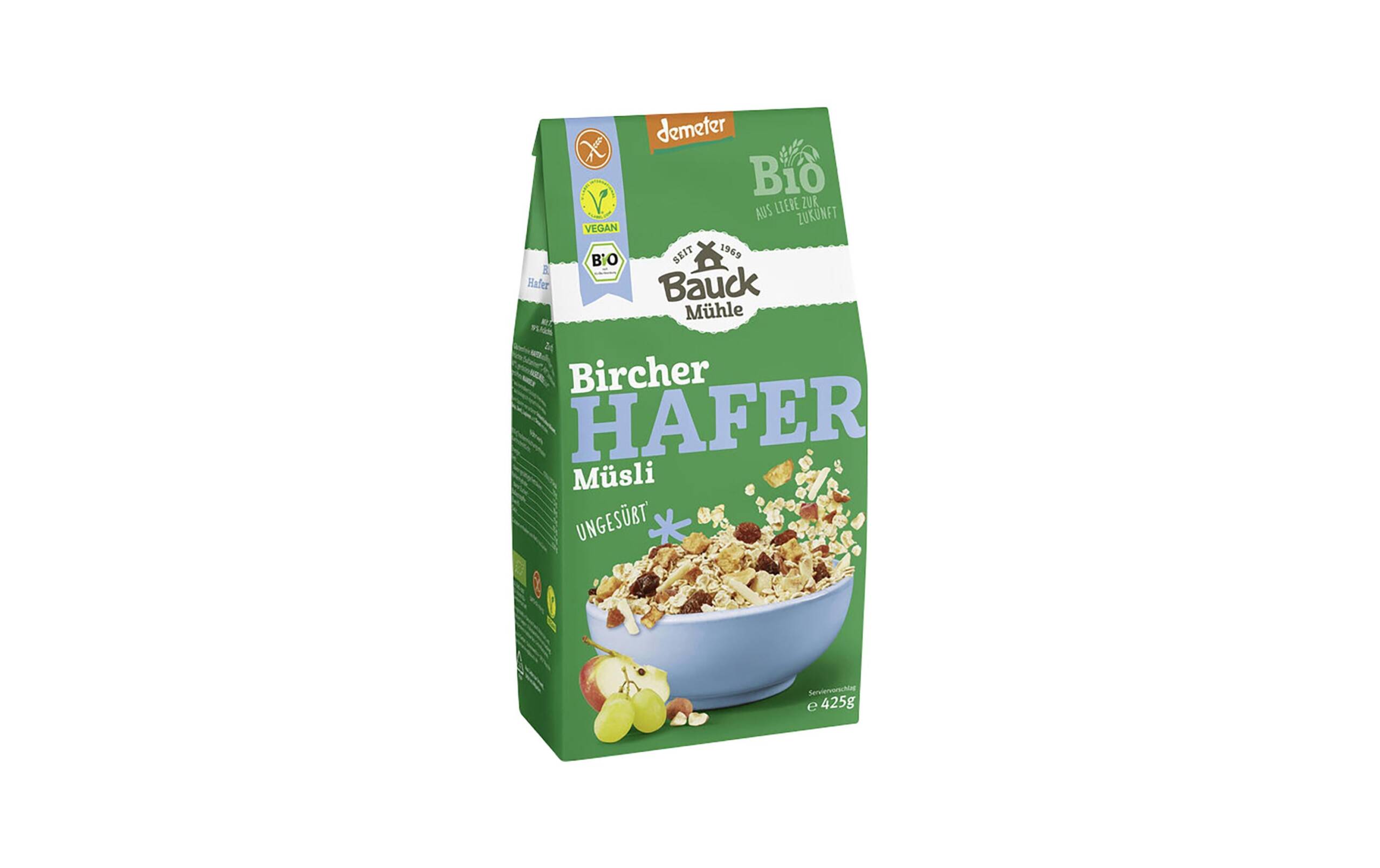Hafer Müsli Bircher glutenfrei 425 g