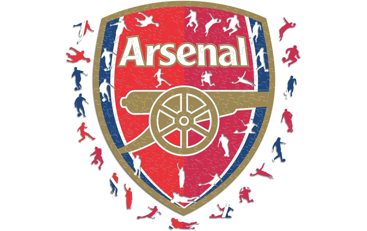 Arsenal FC - Logo Holz Puzzle Grösse S (150 Teile)