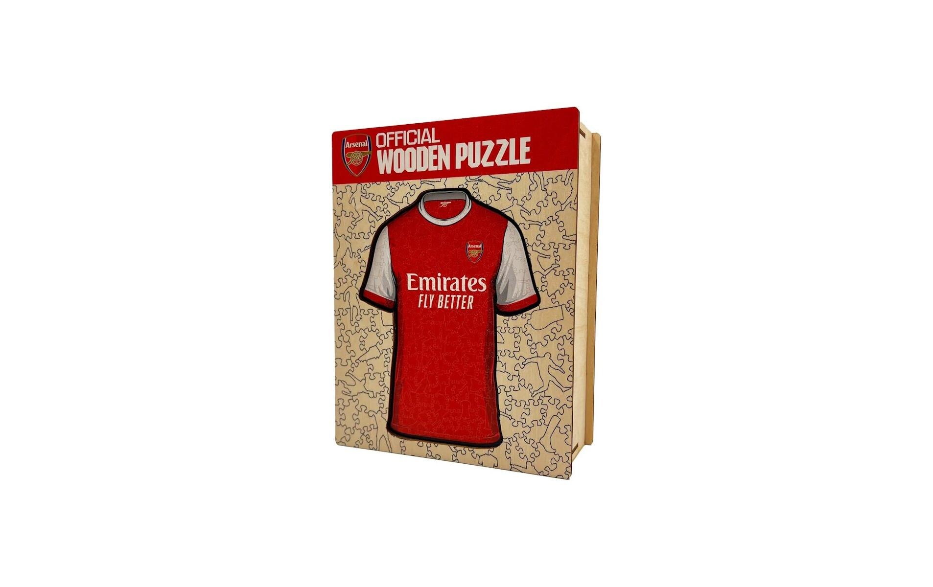 Arsenal FC - Trikot Holz Puzzle Grösse S (150 Teile)
