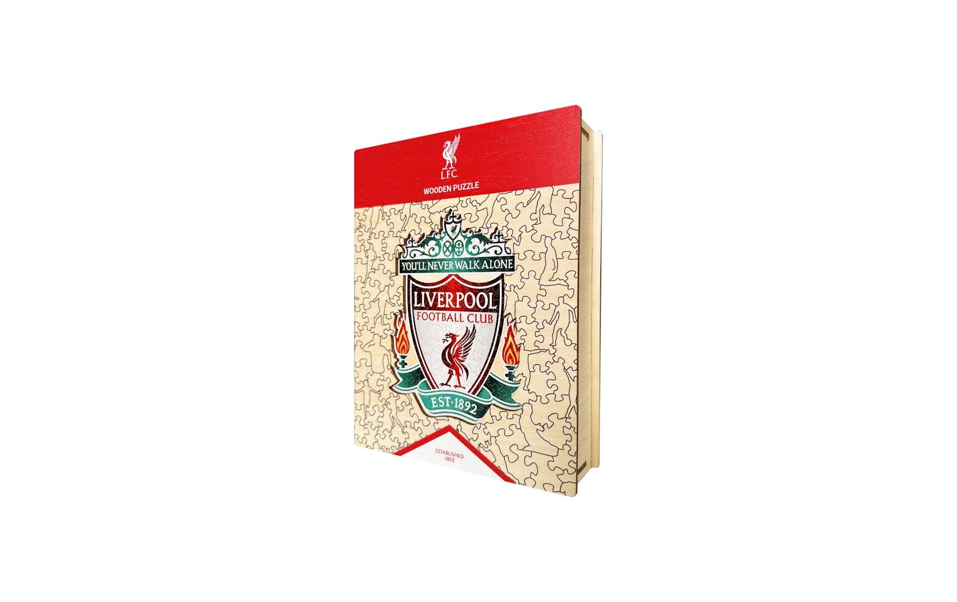 Liverpool FC - Logo Holz Puzzle Grösse S (150 Teile)
