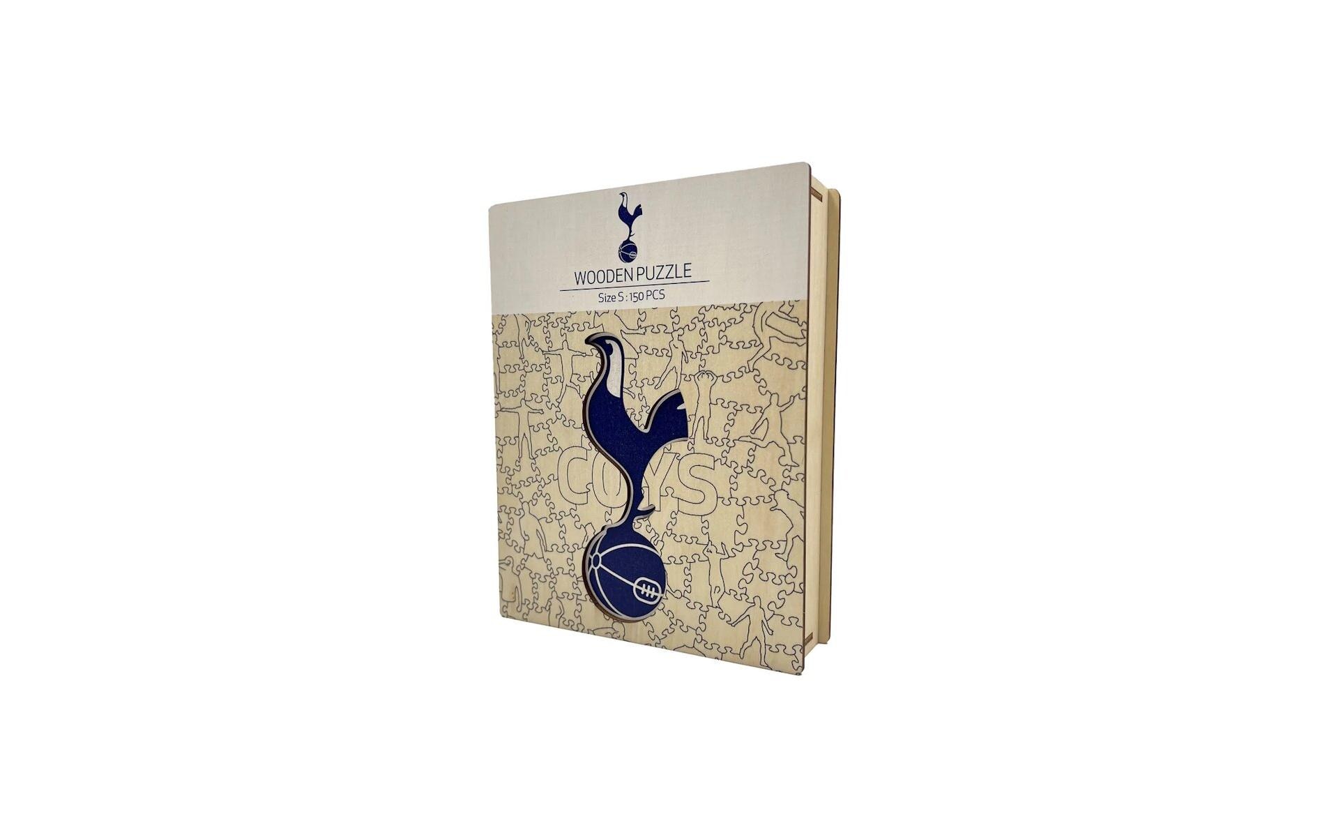 Tottenham Hotspur FC - Logo Holz Puzzle Grösse S (150 Teile)