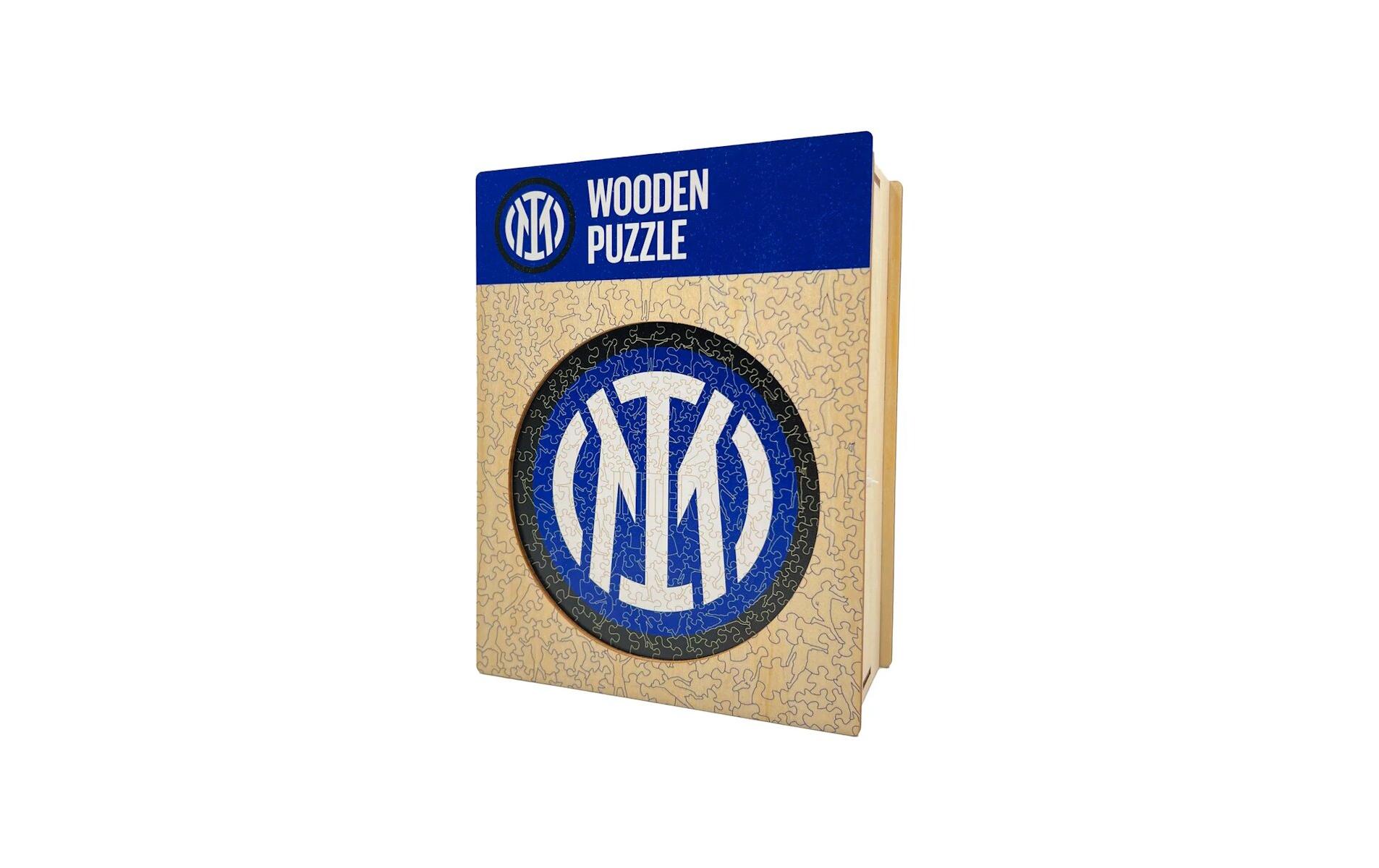FC Inter Mailand - Logo Holz Puzzle Grösse S (150 Teile)