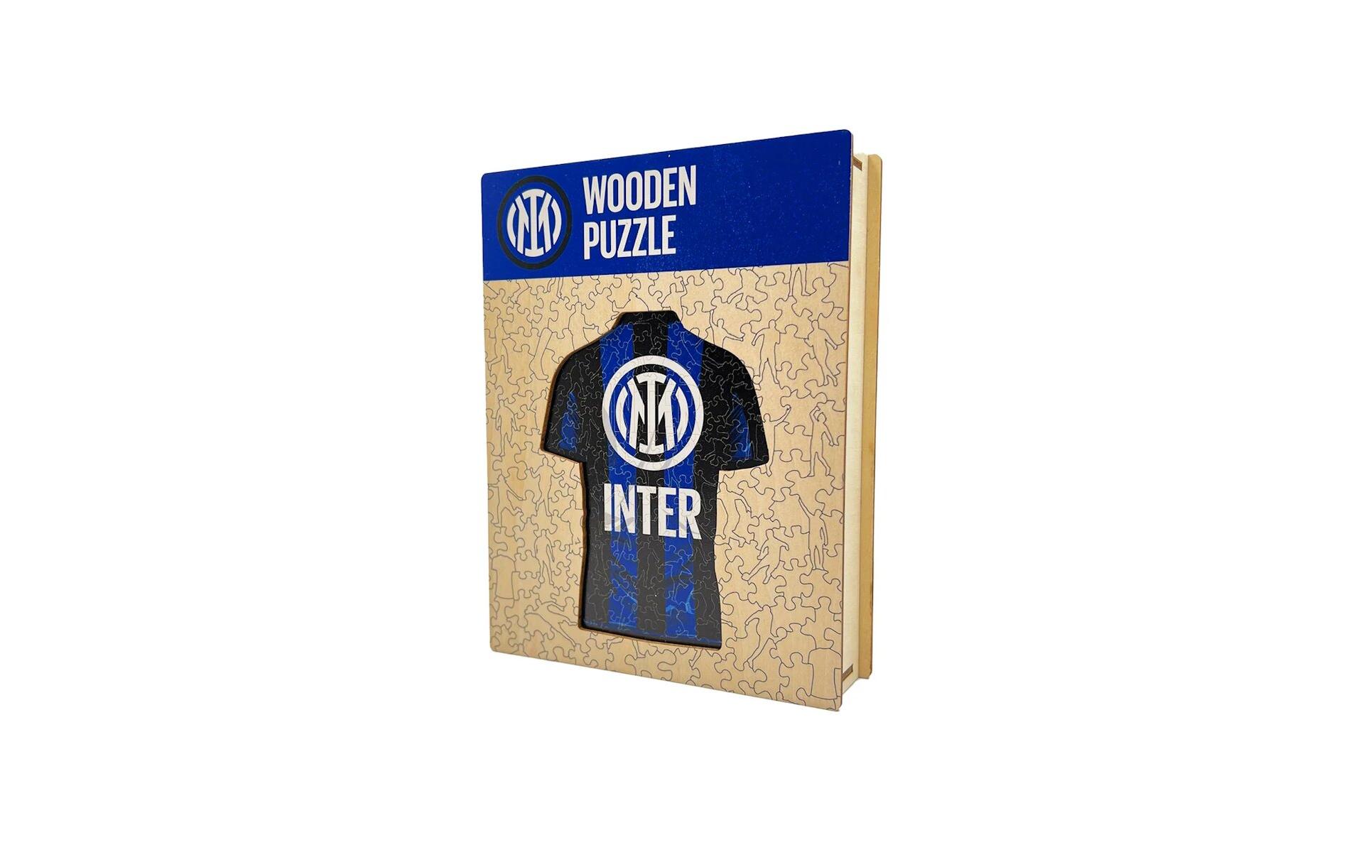 FC Inter Mailand - Trikot Holz Puzzle Grösse S (150 Teile)