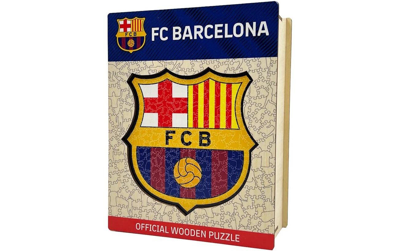 FC Barcelona - Logo Holz Puzzle Grösse S (150 Teile)