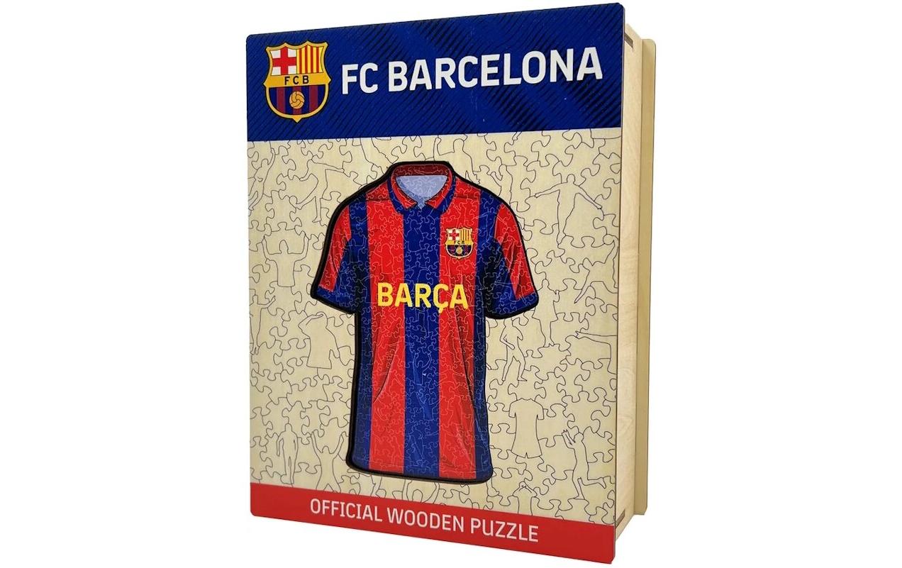 FC Barcelona - Trikot Holz Puzzle Grösse S (150 Teile)