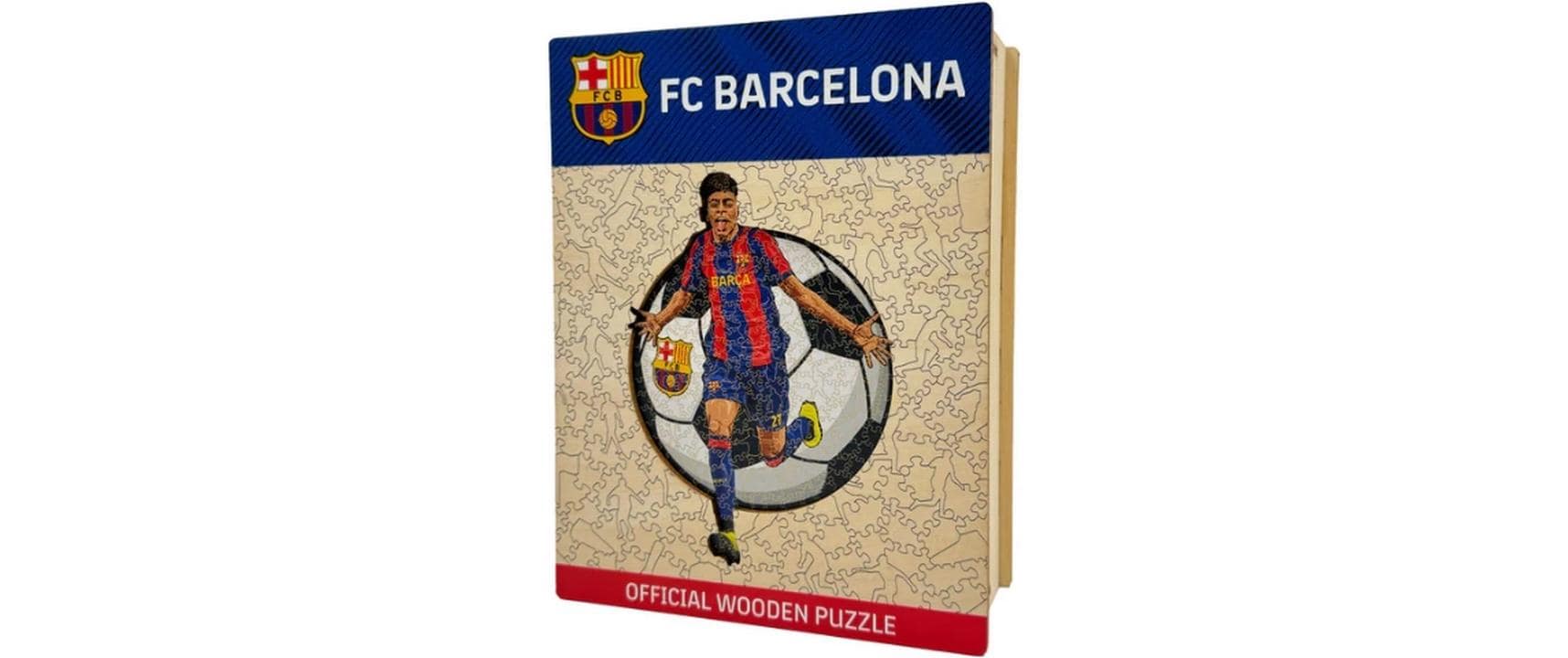 FC Barcelona - Lamine Yamal Holz Puzzle Grösse S (150 Teile)