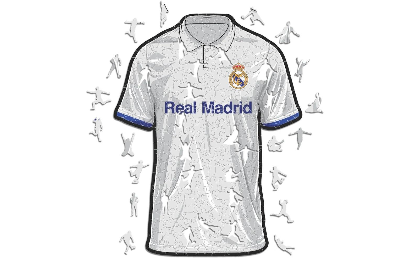 Real Madrid CF - Trikot Holz Puzzle Grösse S (150 Teile)