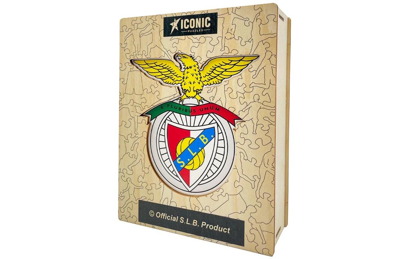 SL Benfica - Logo Holz Puzzle Grösse S (150 Teile)