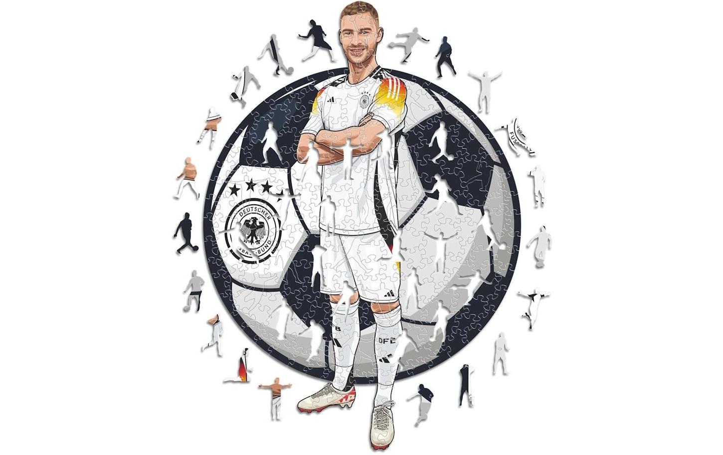 Joshua Kimmich (Deutsche Nationalmann.) Holz Puzzle Grösse S (150 Teile)