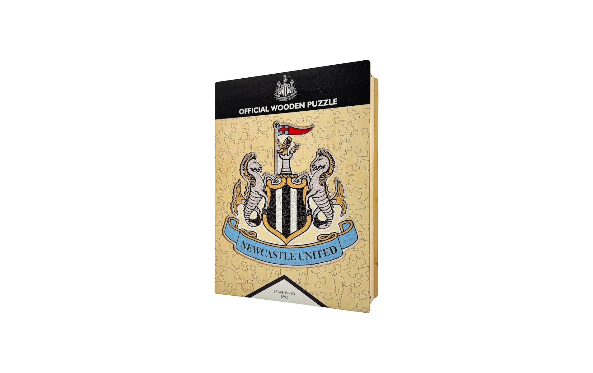 Newcastle United FC - Logo Holz Puzzle Grösse S (150 Teile)