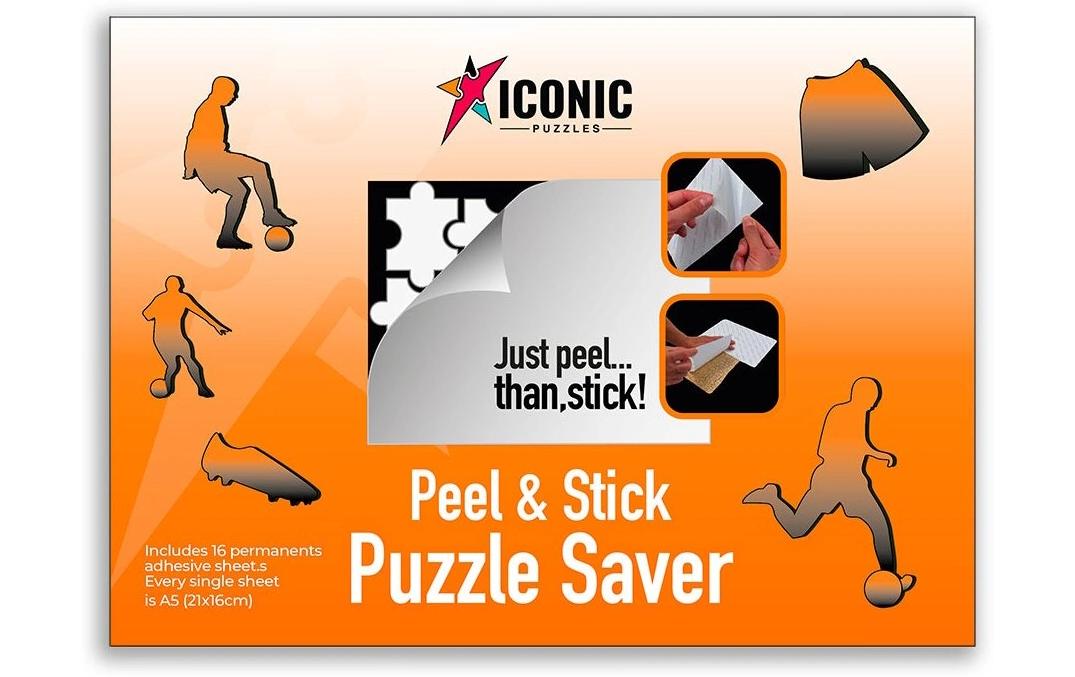 Iconic Puzzles Aufhänge-Set für Puzzles Holz Puzzle Grösse S (150 Teile)