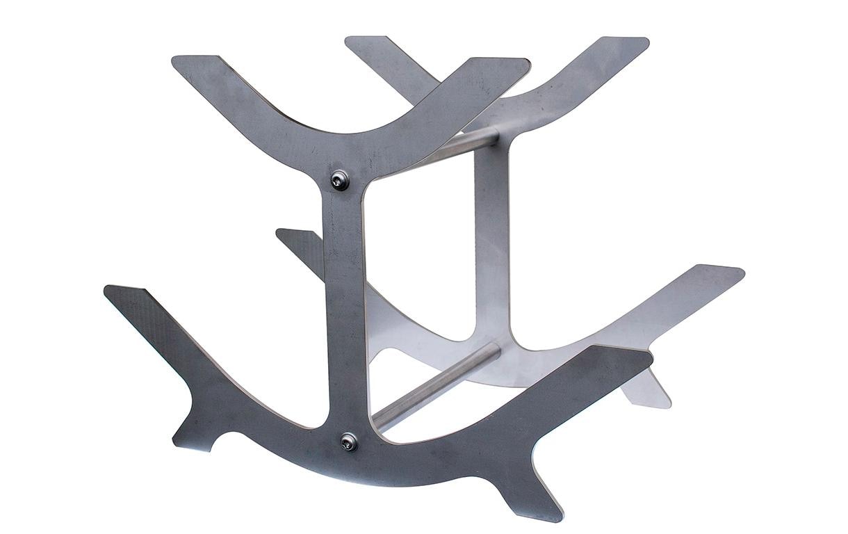 Abbrandständer 42x20xH26 cm