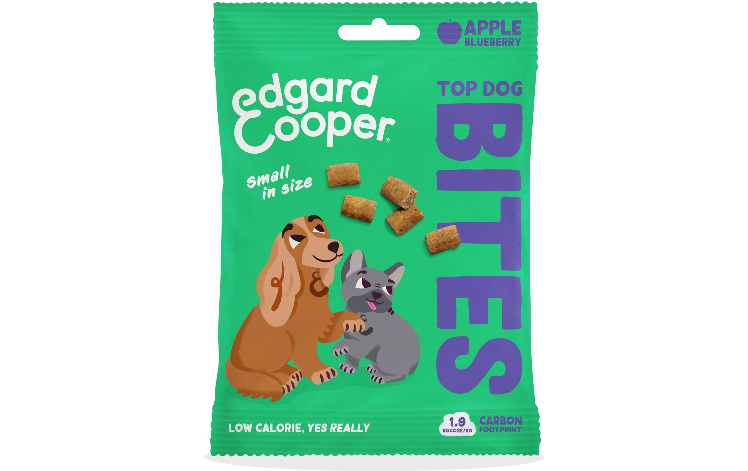 Edgard&Cooper Bites Apfel & Blaubeere Small 50g