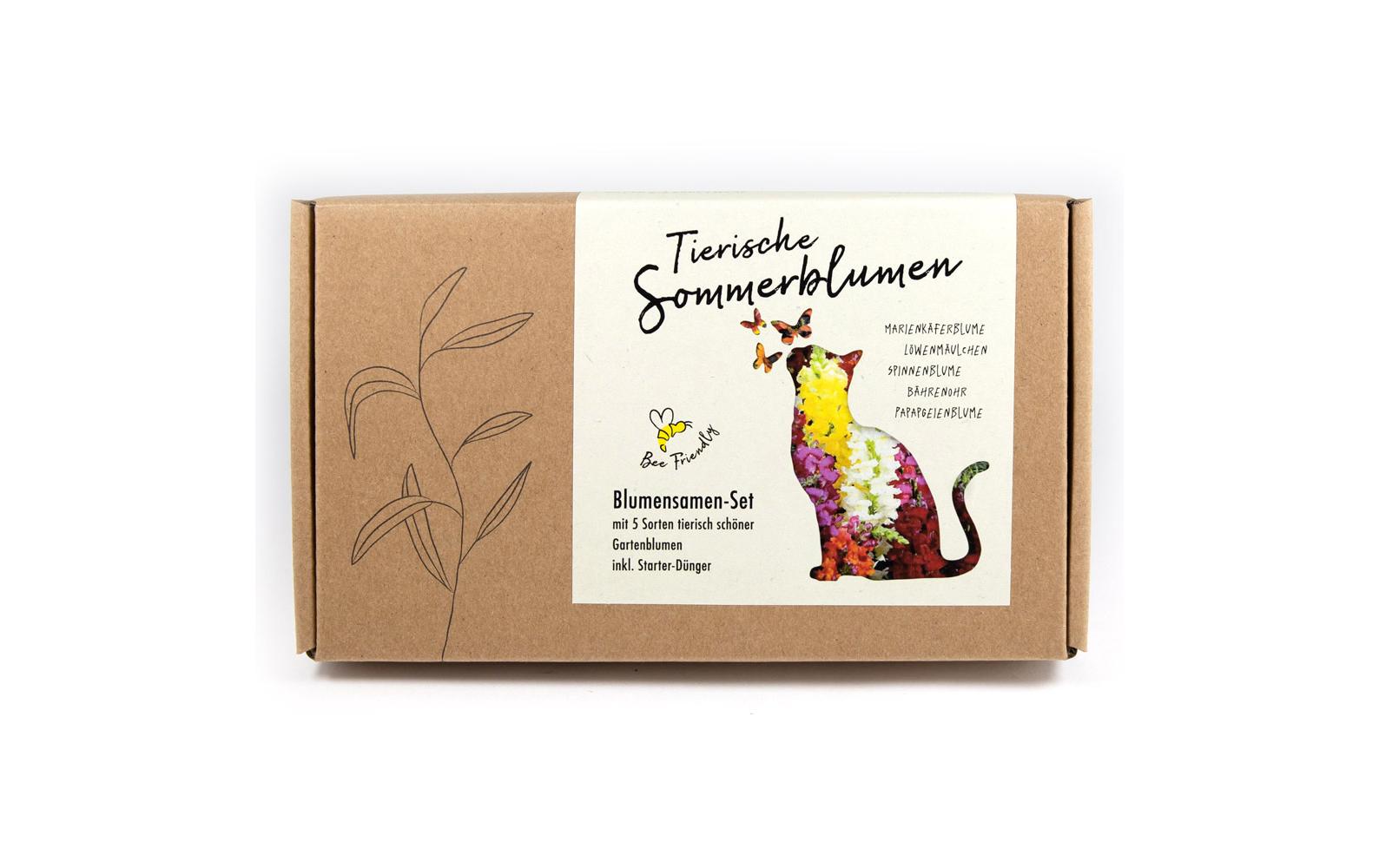Anzucht Tierische Sommerblumen 5 Sorten Gartenblumen