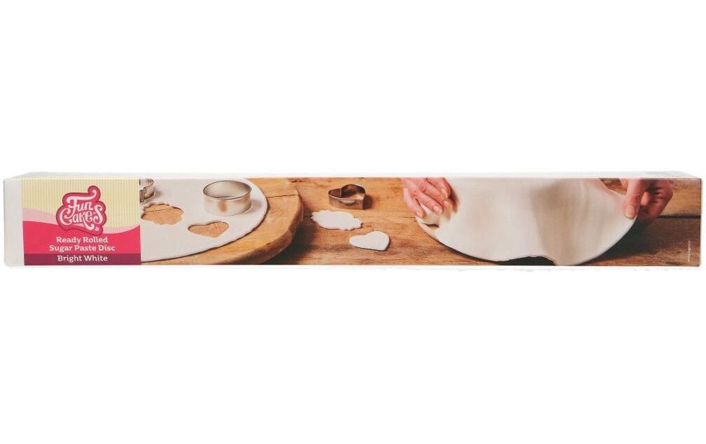 Ausgerollte Fondant Decke - Weiss 430 g