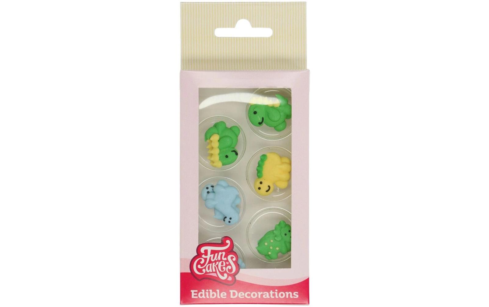 Zuckerdekor Dinosaurier 12 Stück