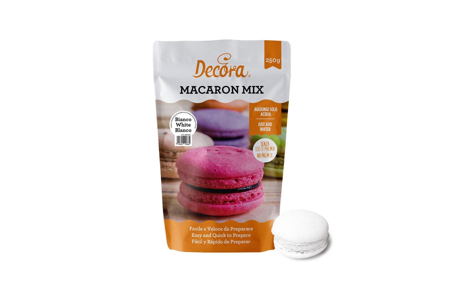 Macaron Backmischung - weiss 250 g