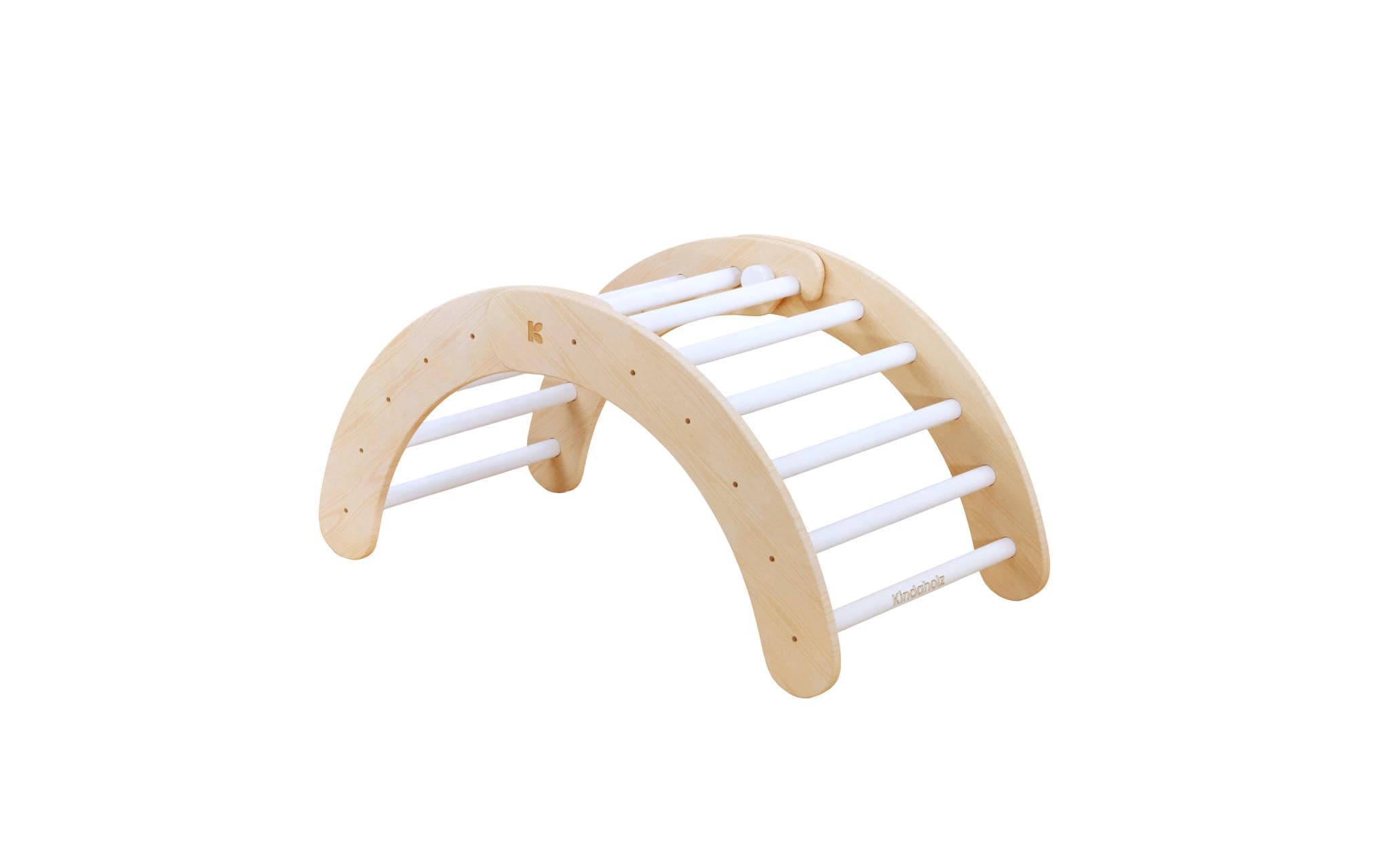 Kindaholz Indoor Klettergerüst NINA Montessori Kletterspielzeug ab 6 Mts.