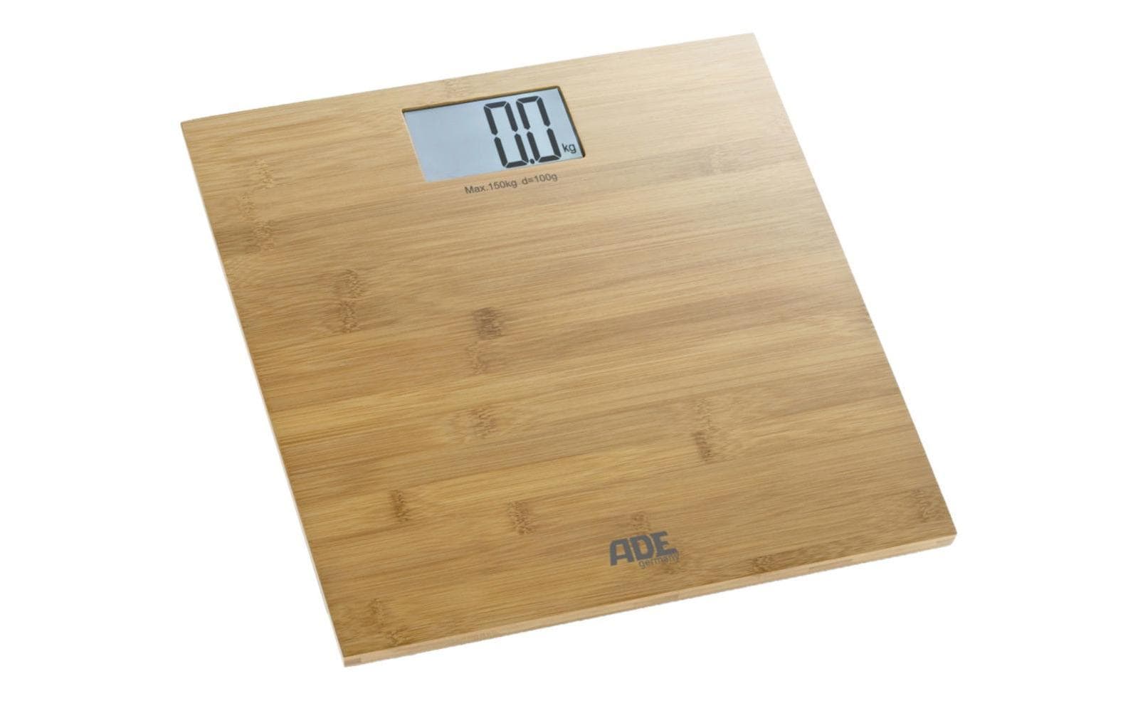 ADE Personenwaage Martina Bambusholz Trittfläche