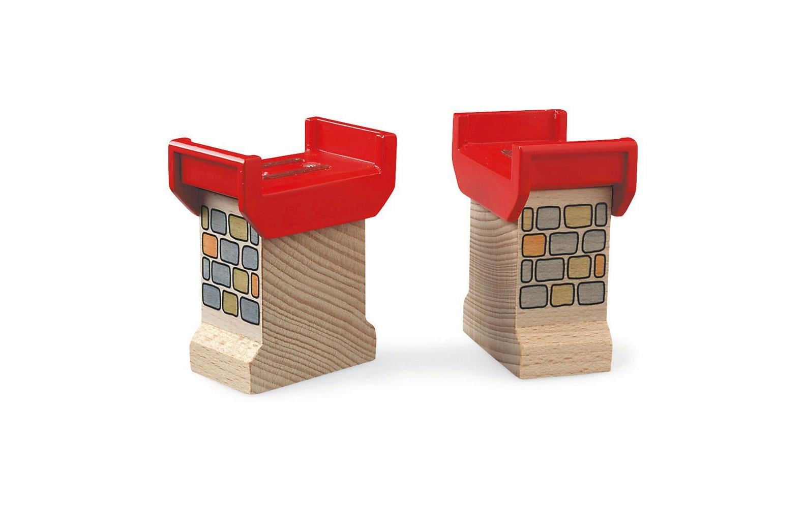 BRIO 2 Brückenfundamente Alter: 3+ Teile: 2