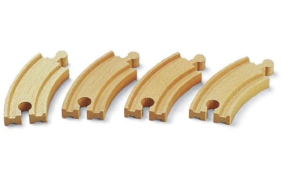 BRIO Kurze gebogene Gleise 90mm Alter: 3+ Teile: 4