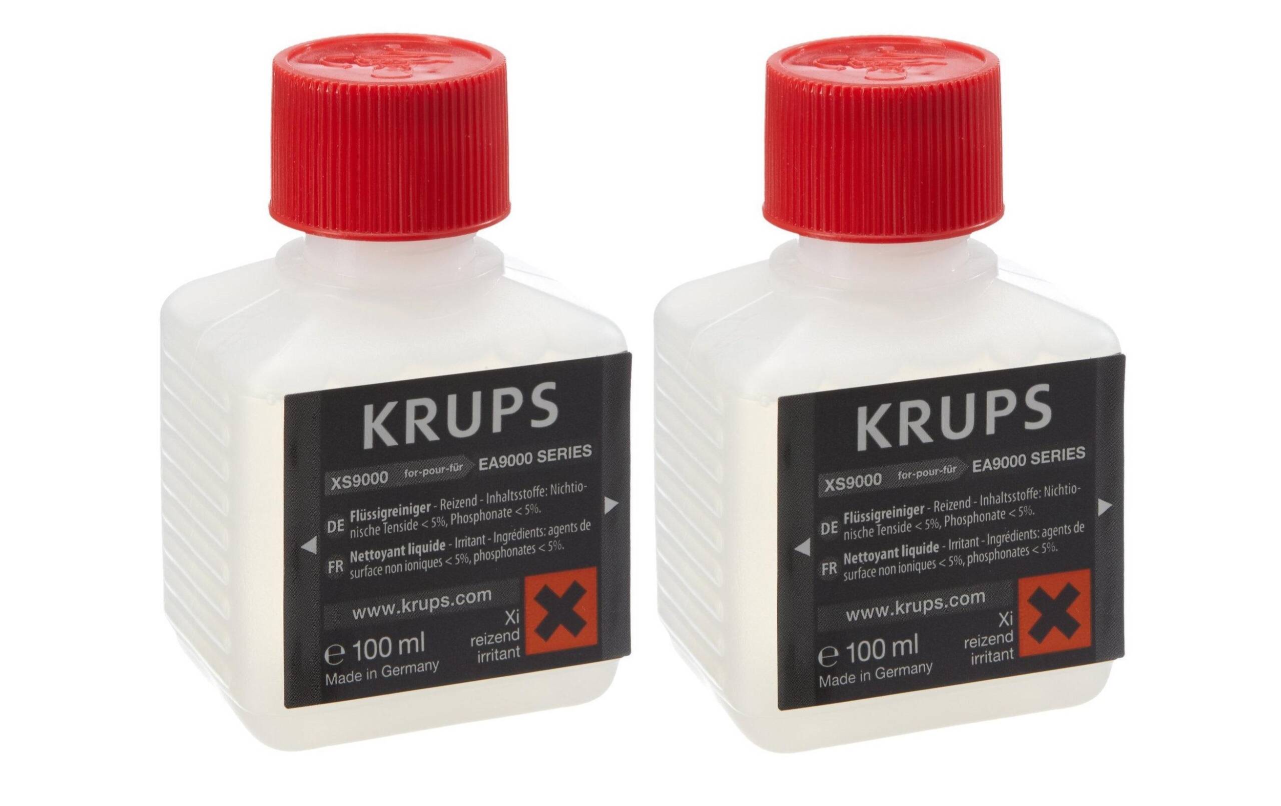 Krups Reinigungsflüssigkeit Dampfdüse 2 x 100 ml, XP und EA Serie