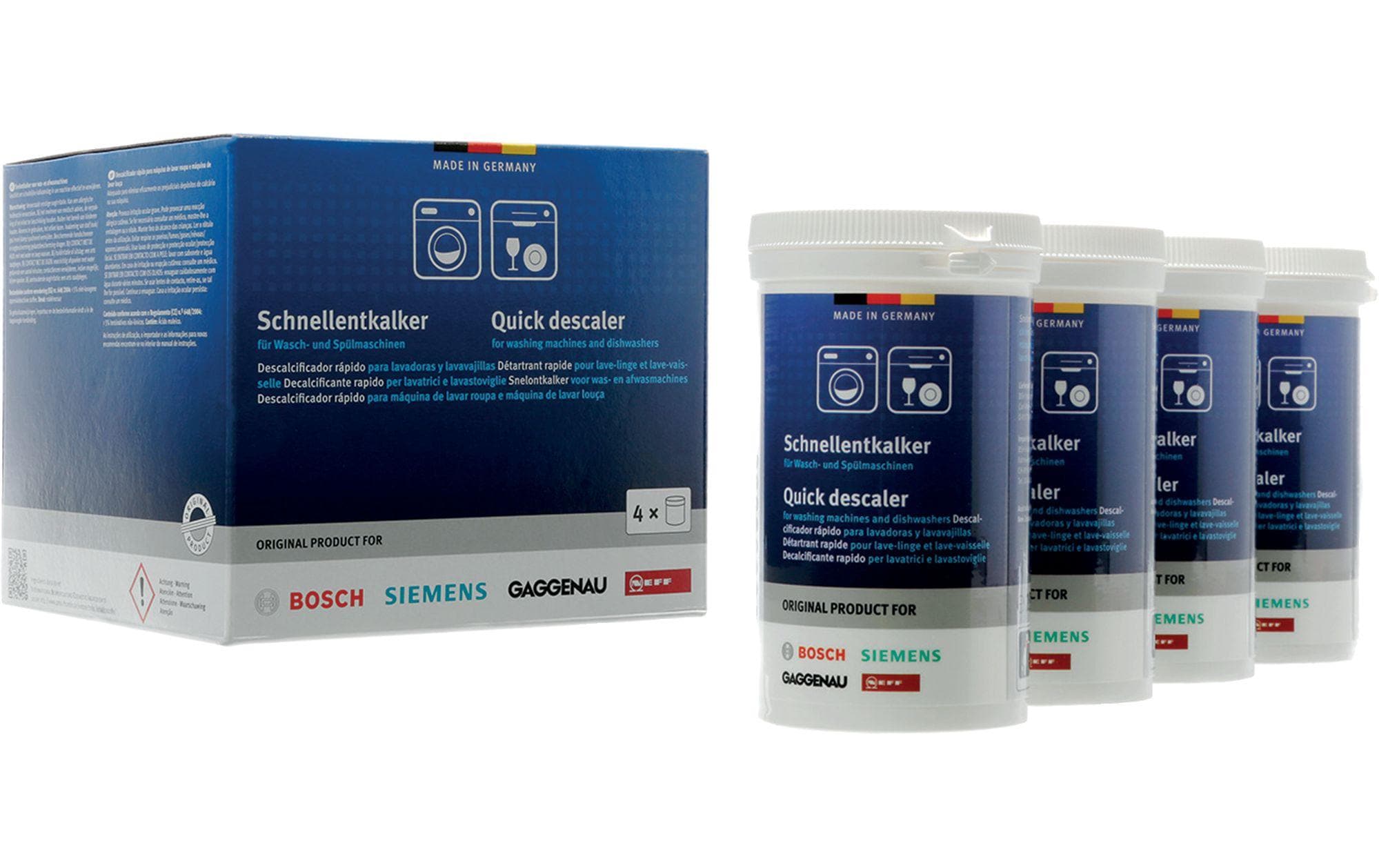 Siemens Schnellentkalker 4 Waschmaschinen/ Geschirrspüler