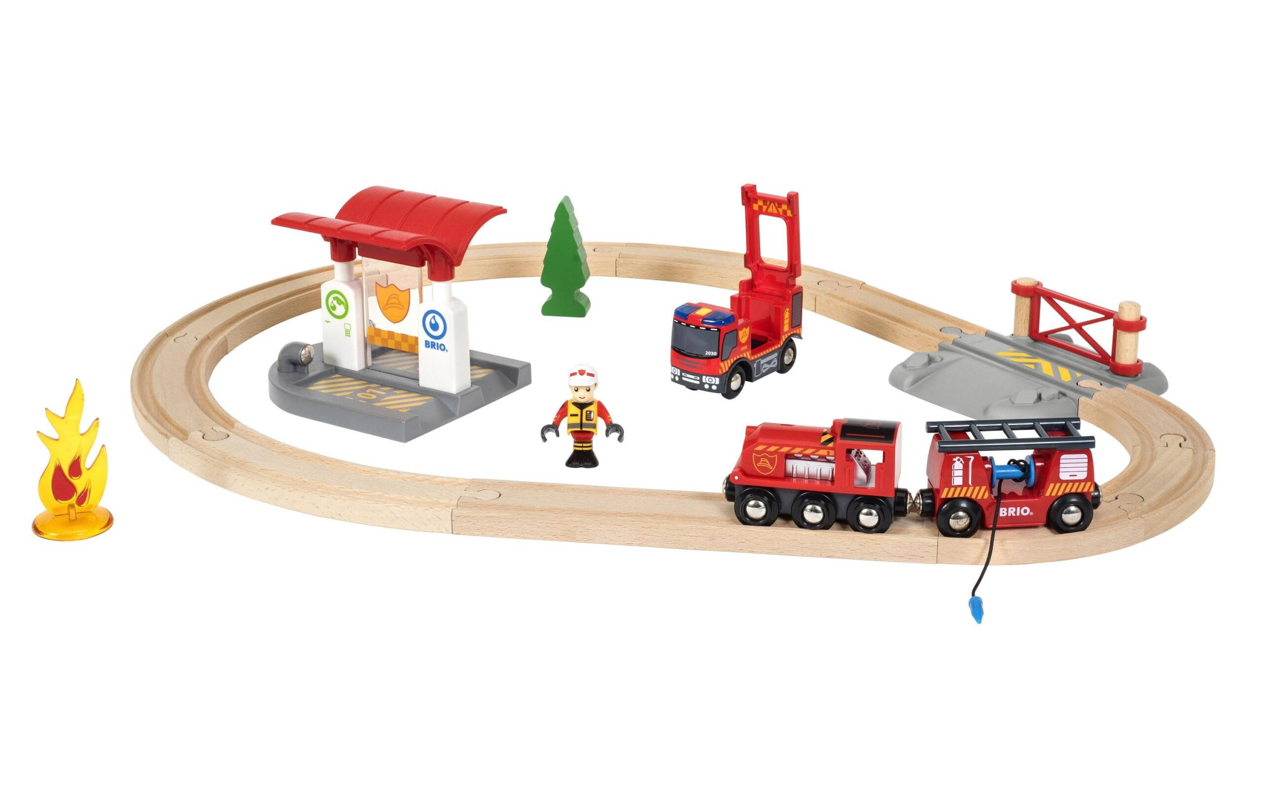 Brio Bahn Feuerwehr Set Alter: 3+,