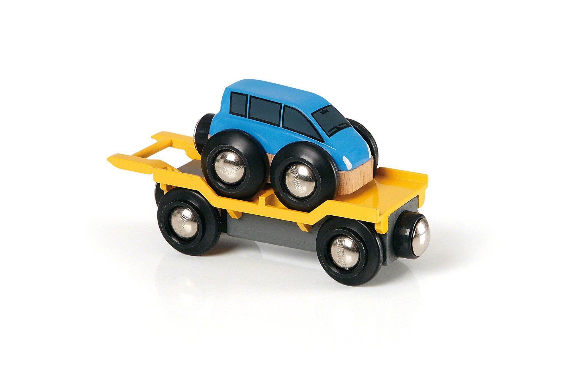 Brio Autotransporter mit Ramp Alter: 3 Jahre, Teile: 2