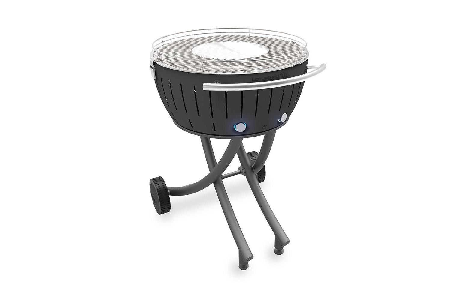 LotusGrill Gartengrill XXL, anthrazitgrau Grillrost 57.6 cm