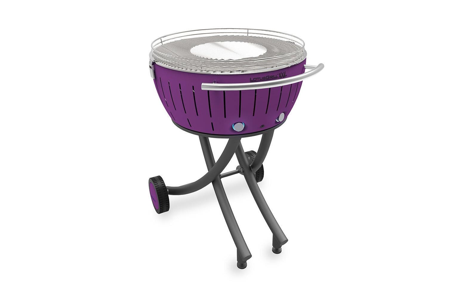 LotusGrill Gartengrill XXL, pflaumenlila Grillrost 57.6 cm