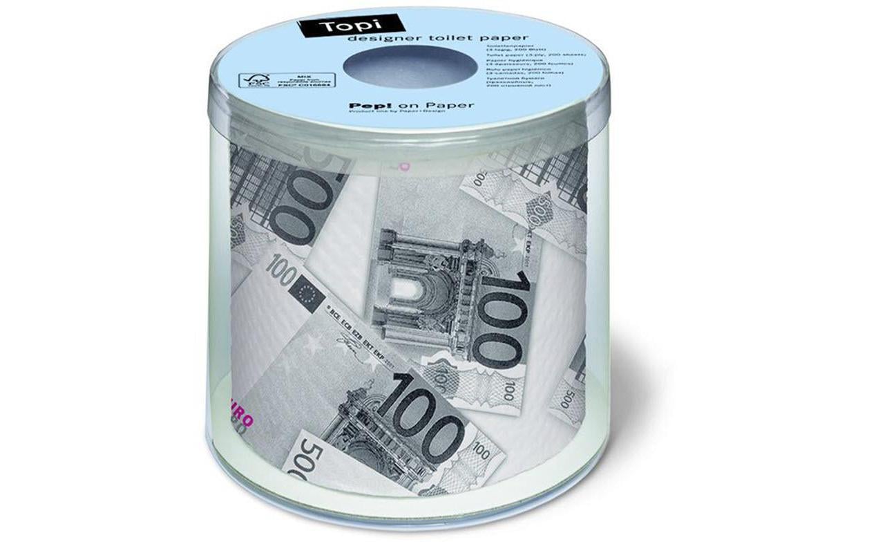 Paper + Design Toilettenpapier Euro 1 Rolle à 200 Blatt