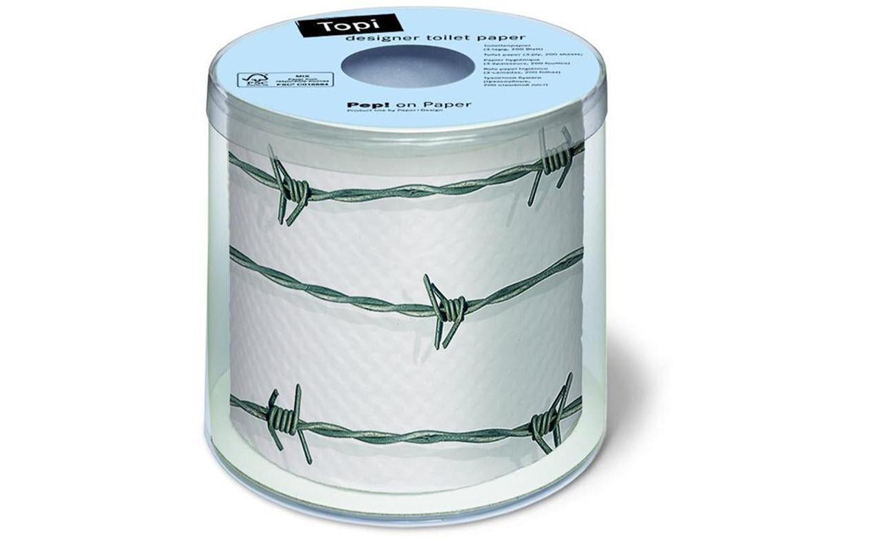 Paper + Design Toilettenpapier Barbed wire 1 Rolle à 200 Blatt