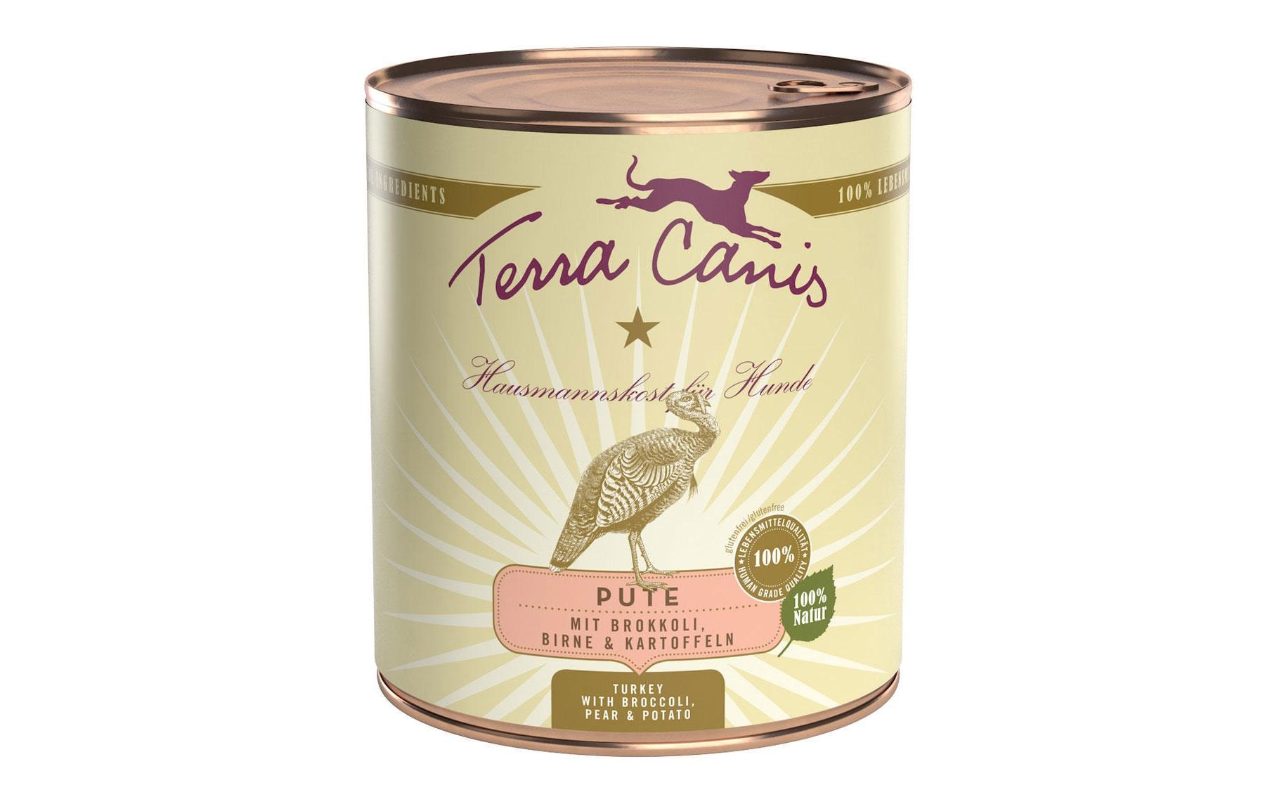 Terra Canis Nassfutter Menue Classic Pute 800g