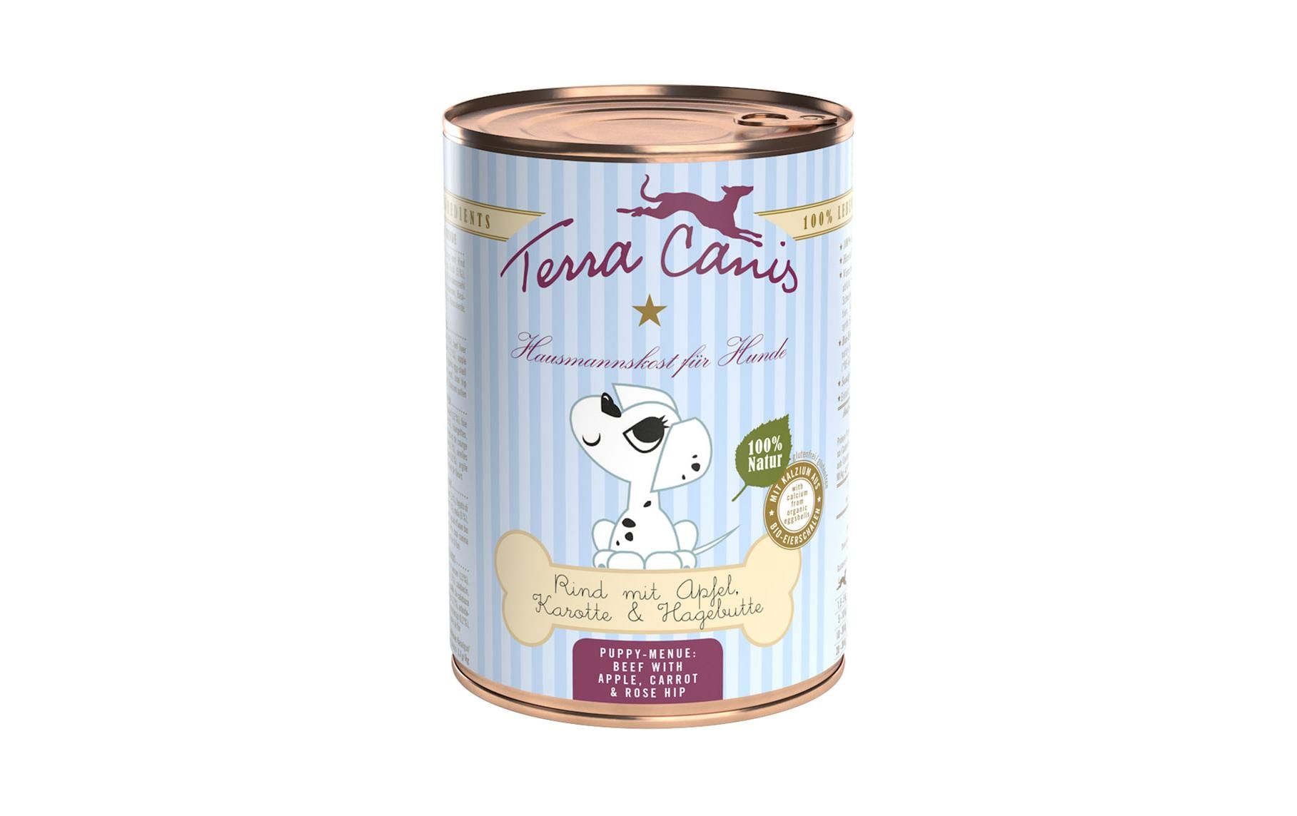 Terra Canis Nassfutter Menue Welpen Rind 400g