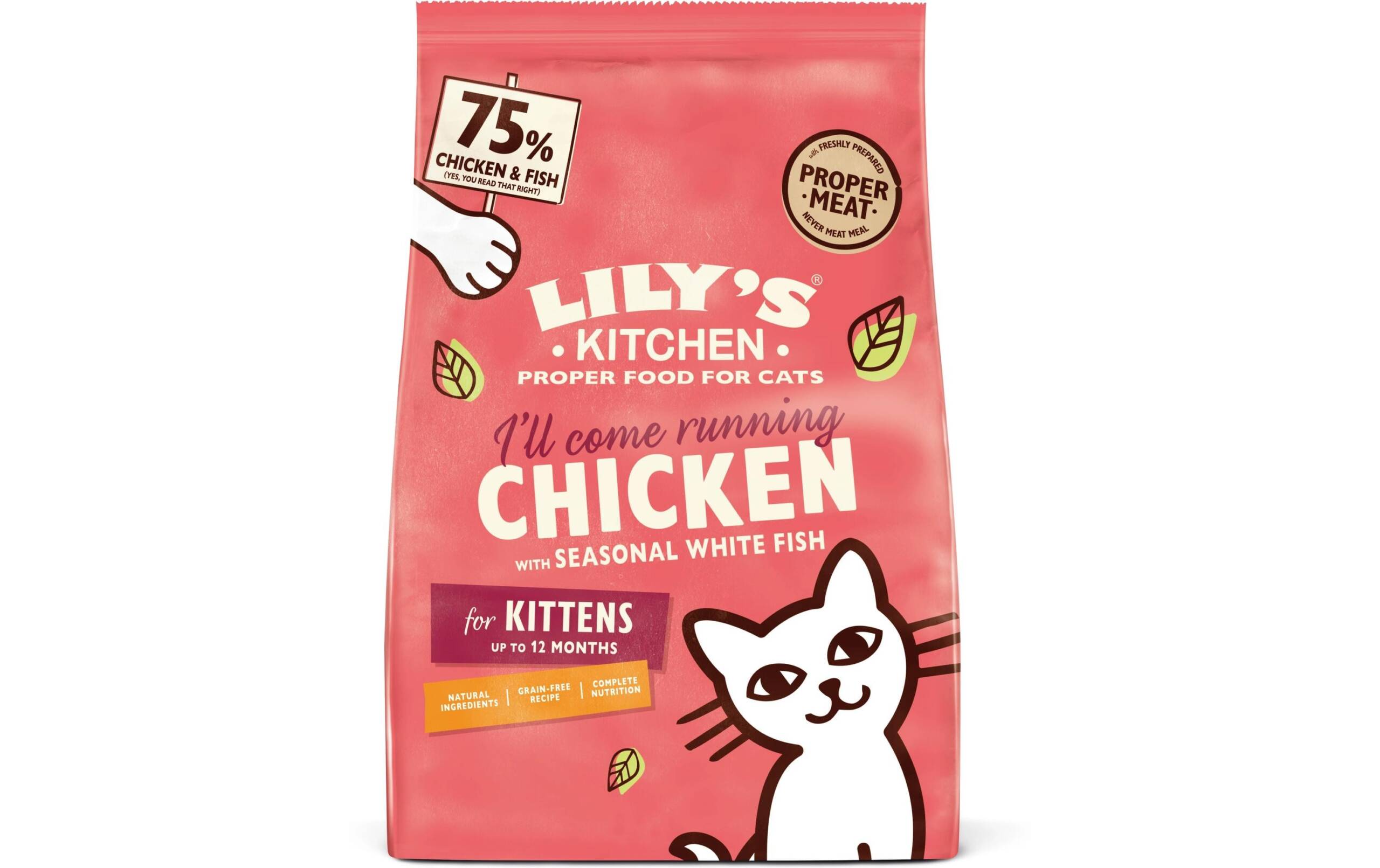 Lilys Kitchen Trockenfutter Kitten Huhn 800g