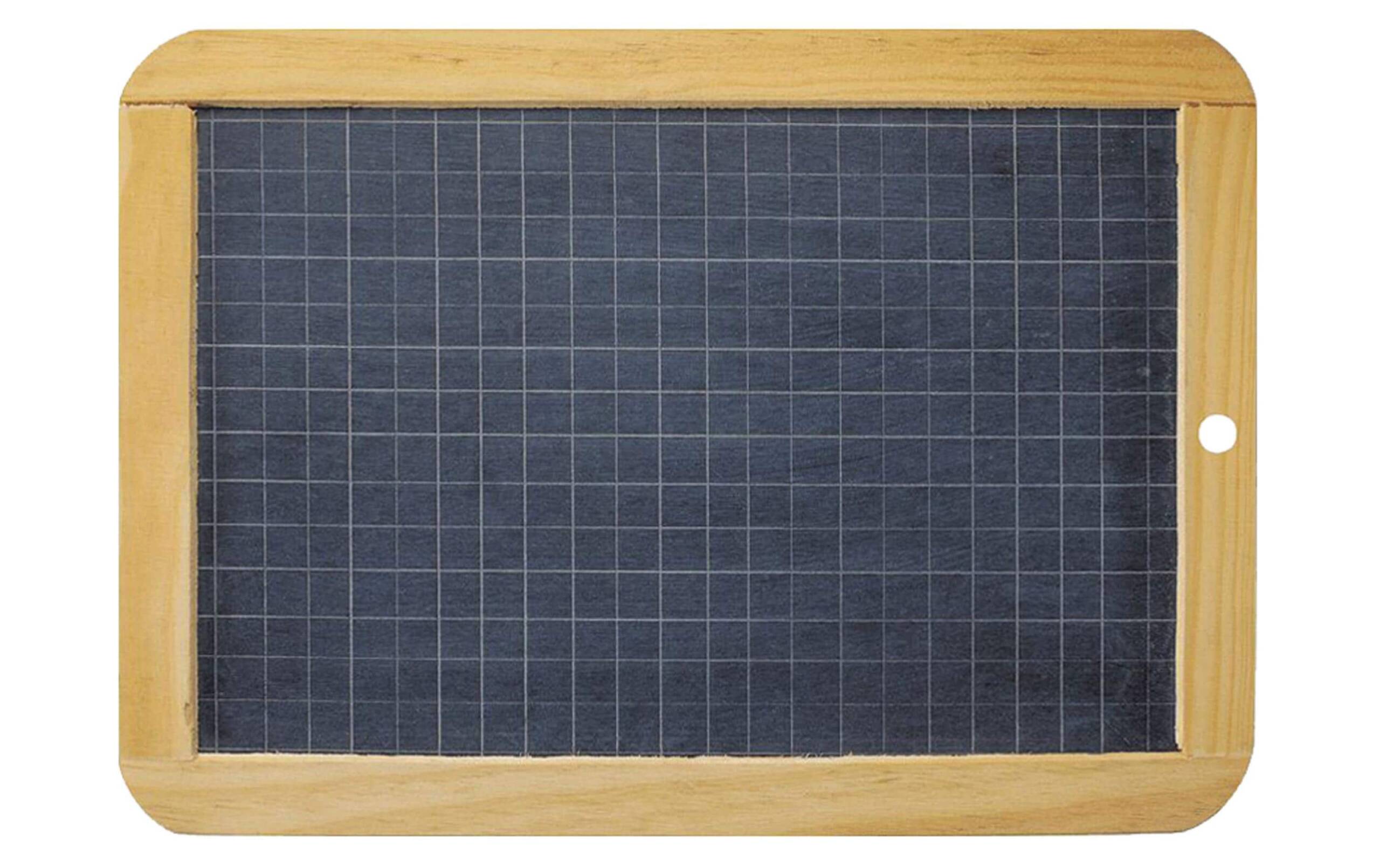 Maped Weisswandtafel kariert 16x24cm mit Holzrahmen