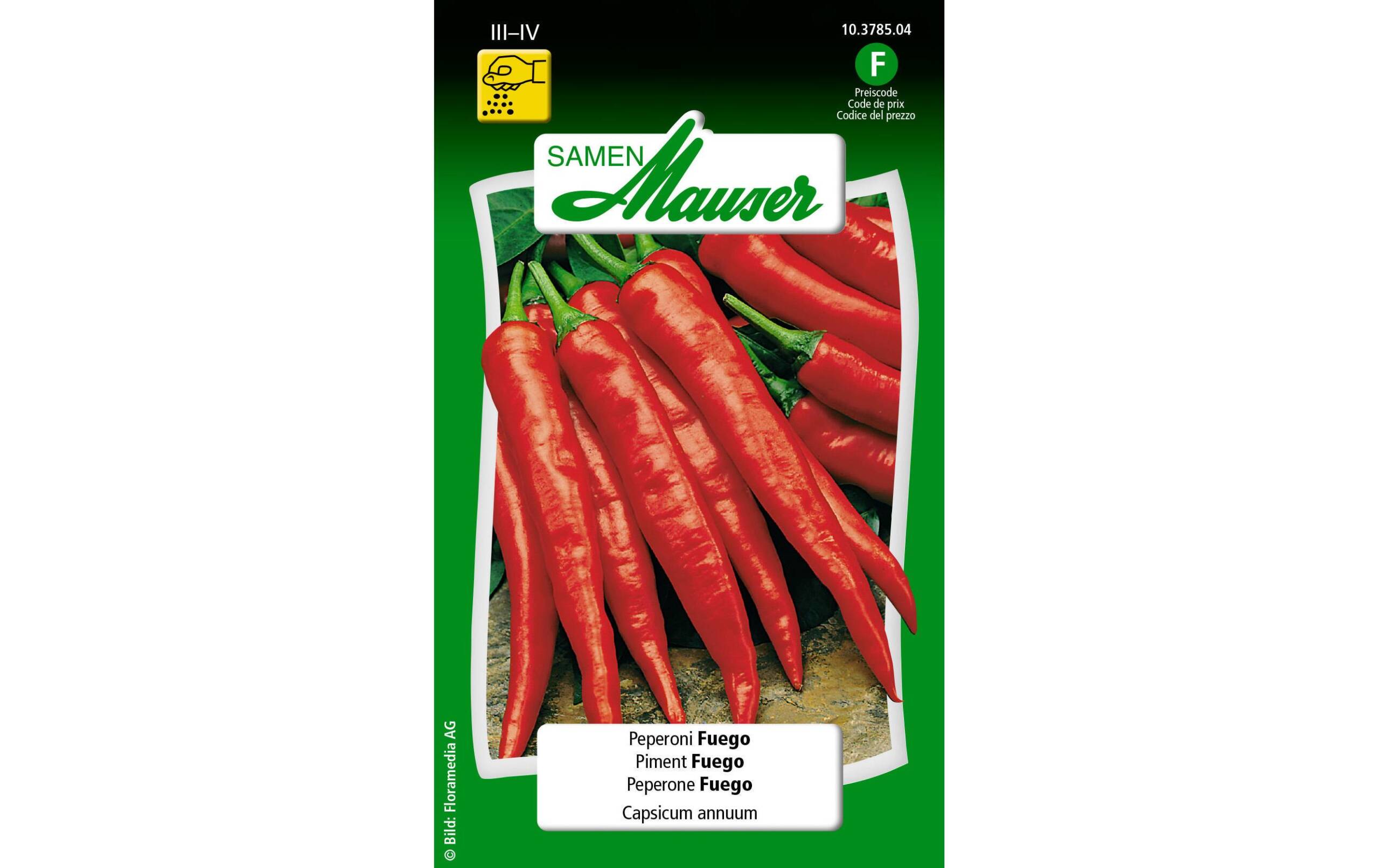 Peperoni Fuego Capiscum annuum