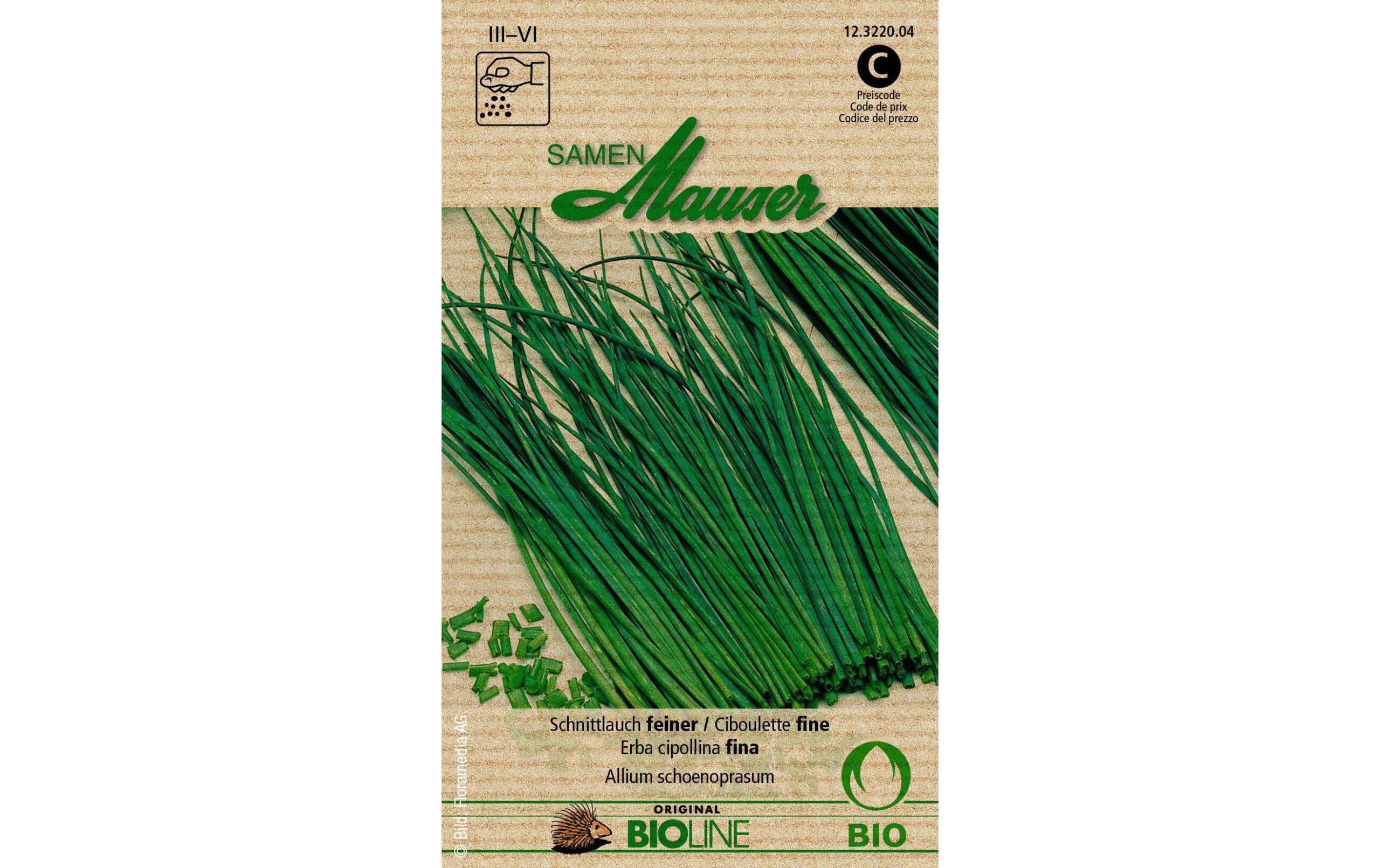 Schnittlauch, feiner Aus kontr. biol. Anbau Knospe