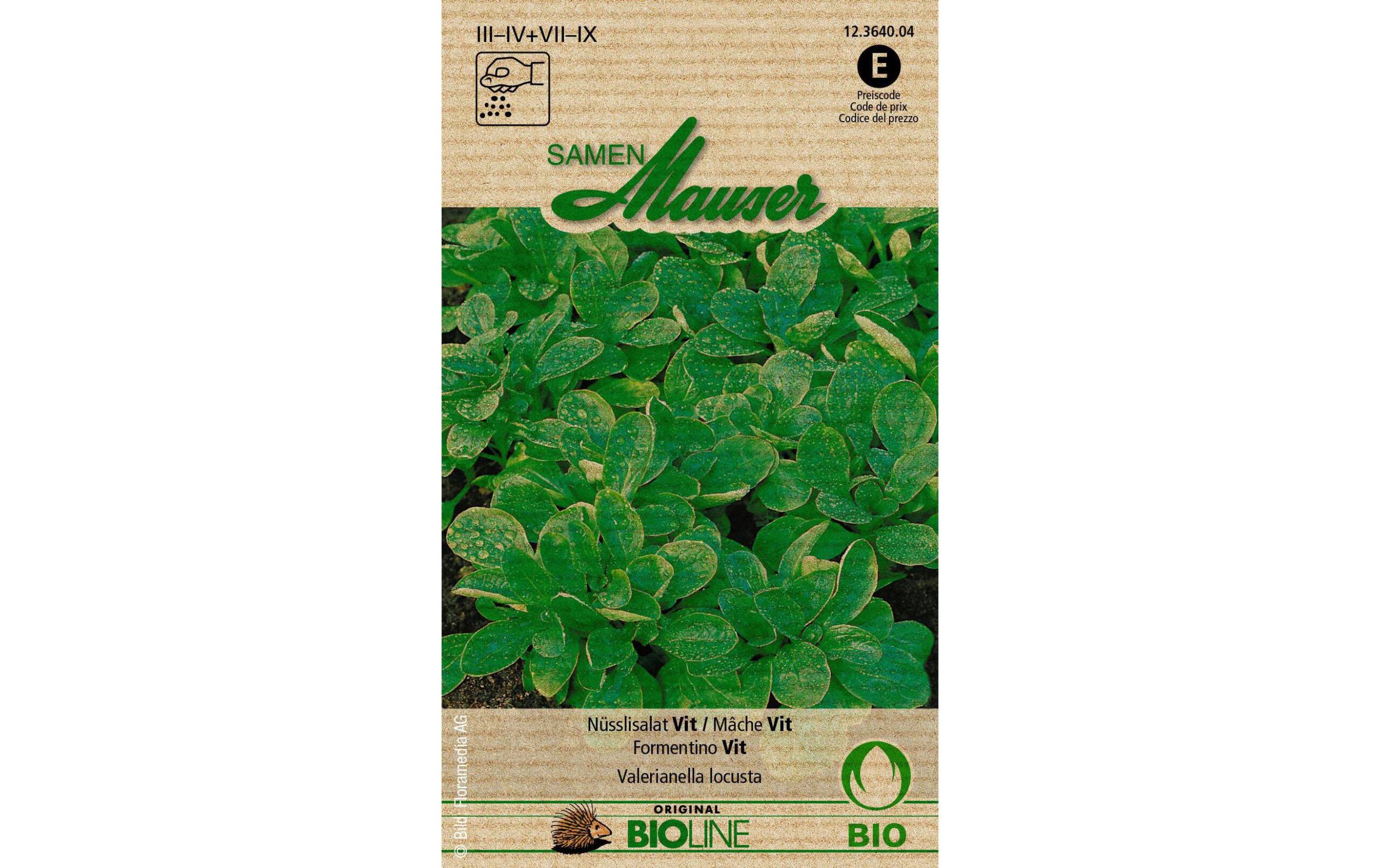 Nüsslisalat Vit Aus kontr. biol. Anbau Knospe