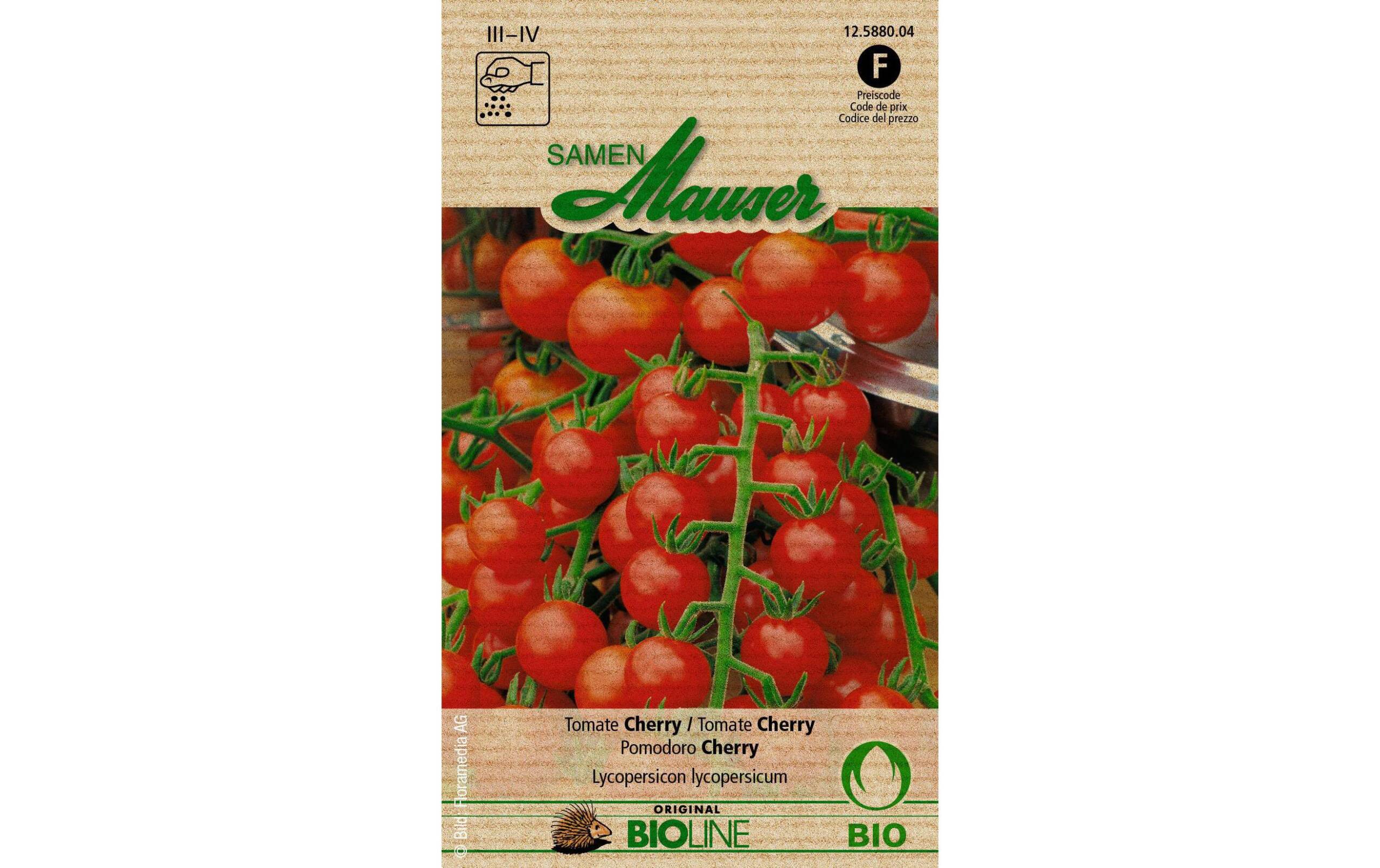 Tomate Cherry Aus kontr. biol. Anbau Knospe