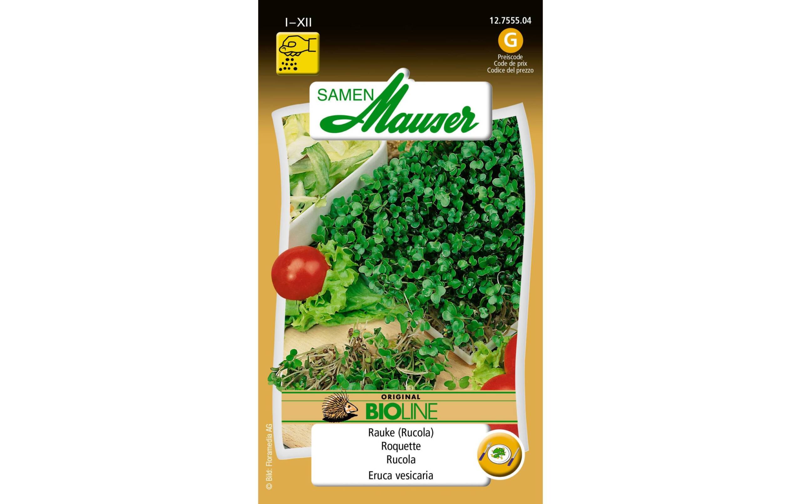 Keimsamen Rauke (Rucola) Aus kontr. biol. Anbau